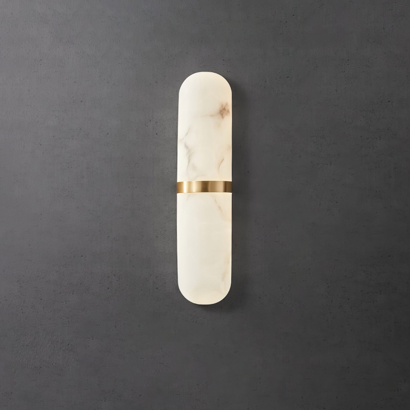 Alabaster Pill Wall Light