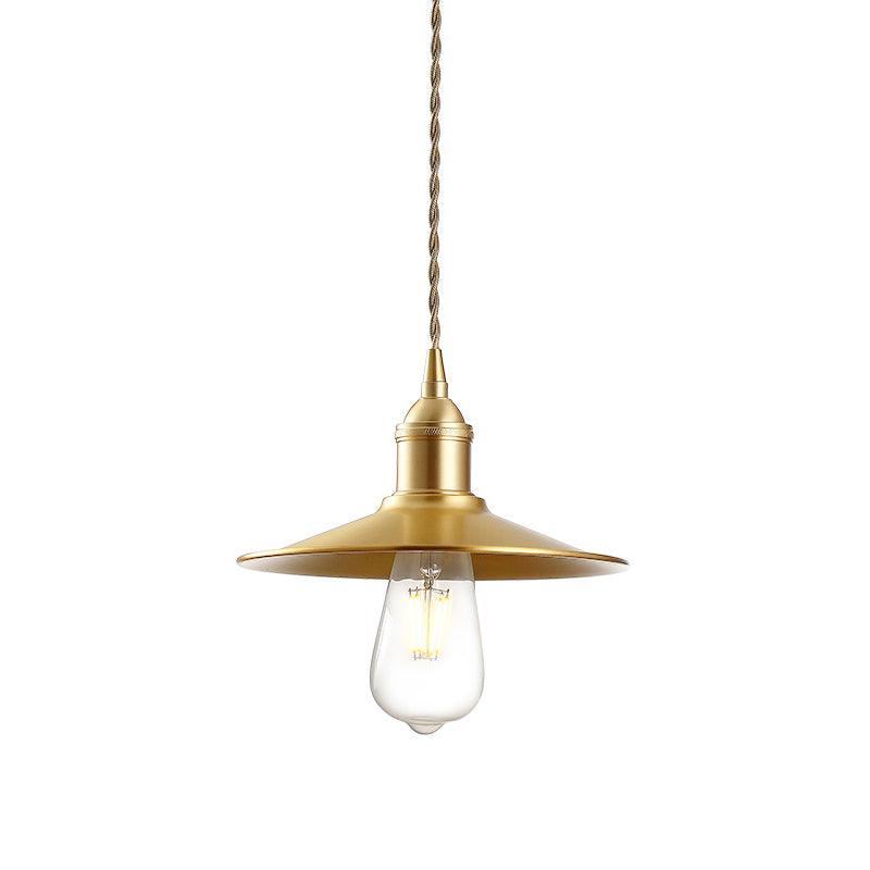 Sleek Flat Pendant Lamp