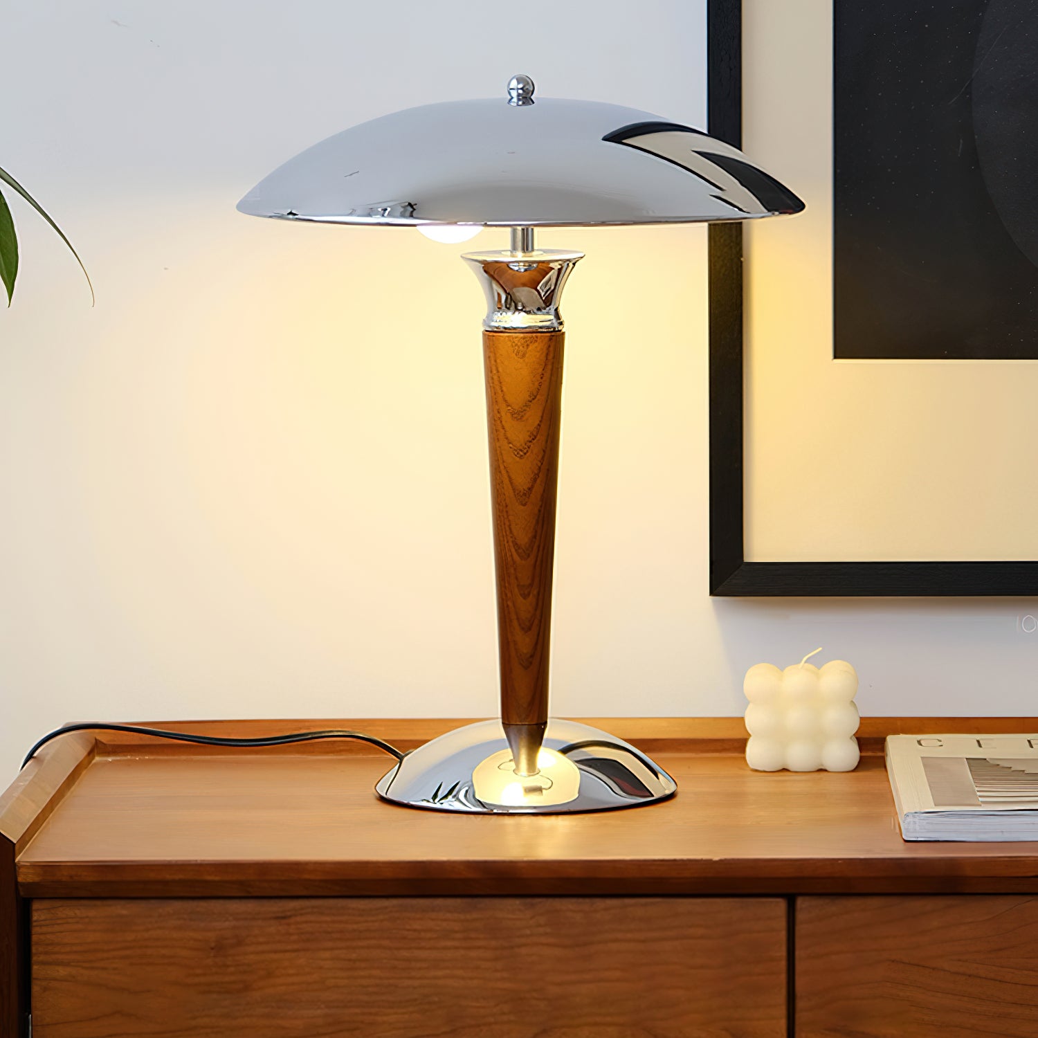 Helmet Table Lamp