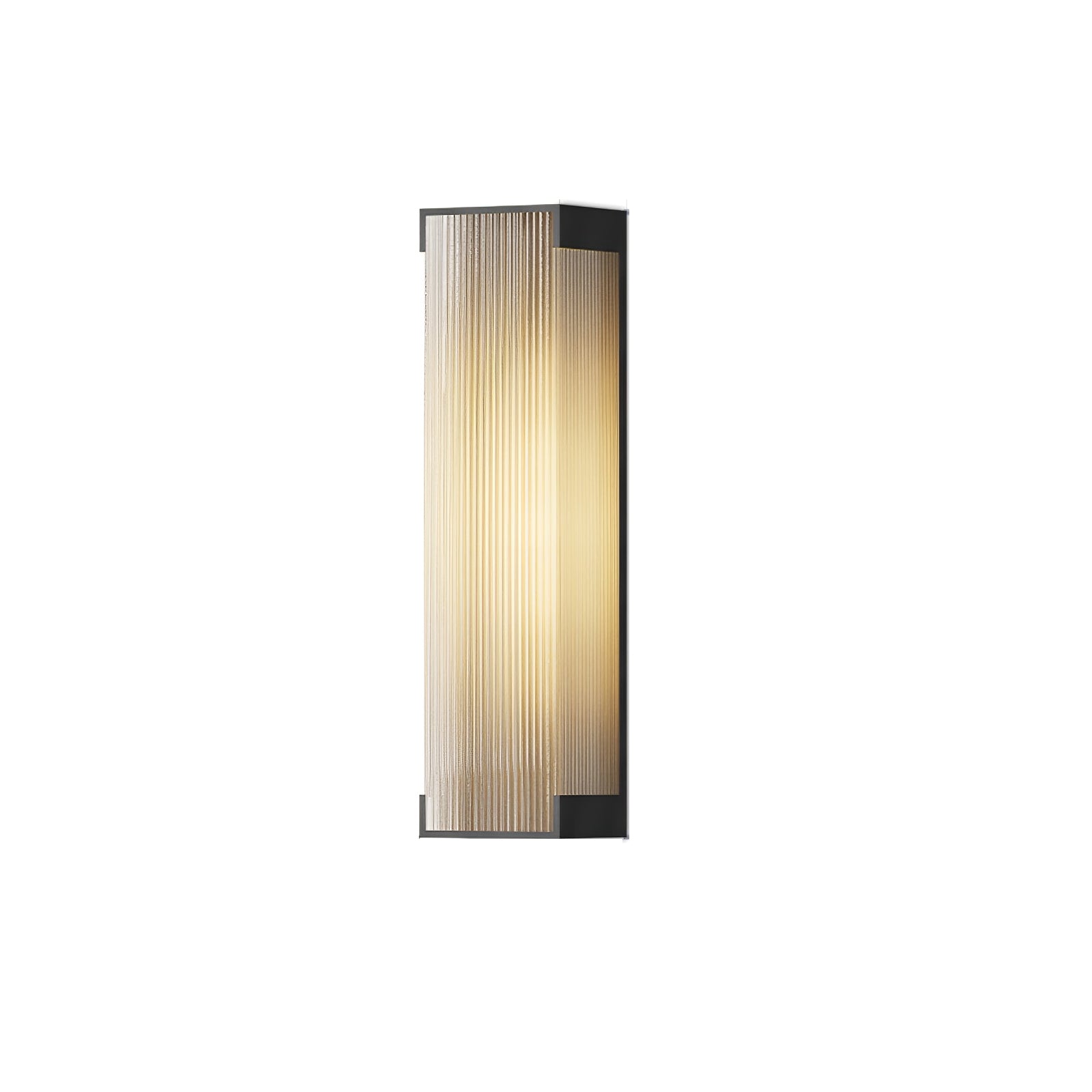 Rectangular Solar Outdoor Wall Light