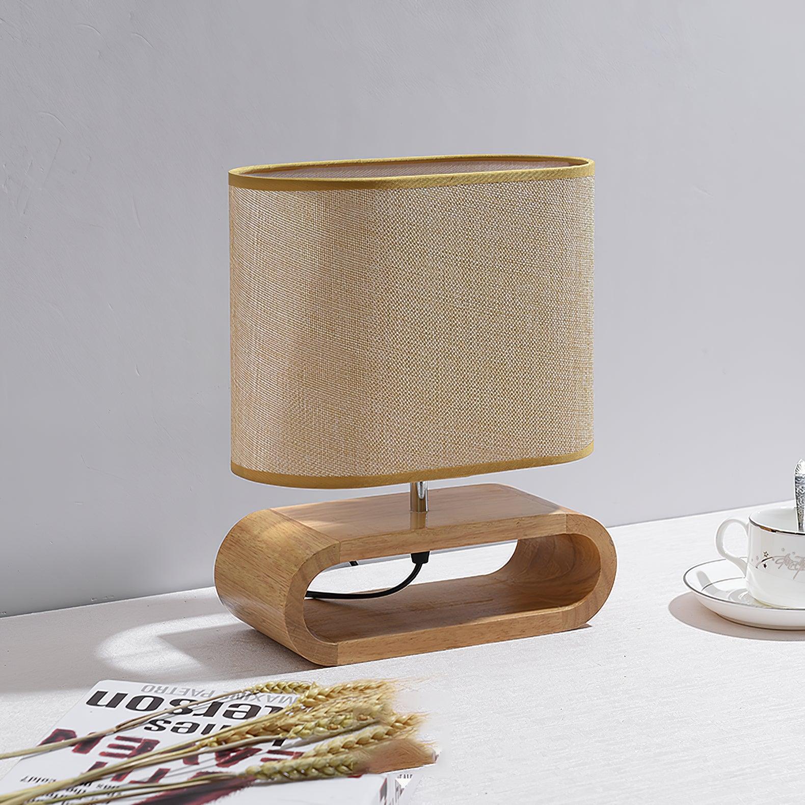 Moti Wood Table Lamp