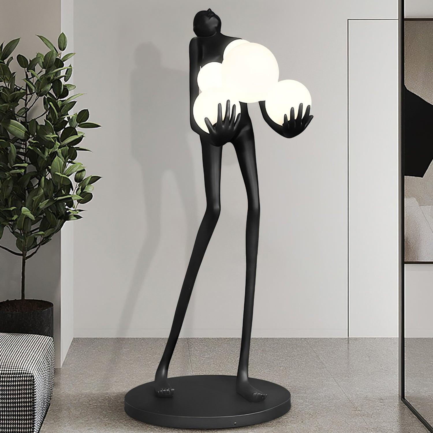 Embrace Sculpture Floor Lamp