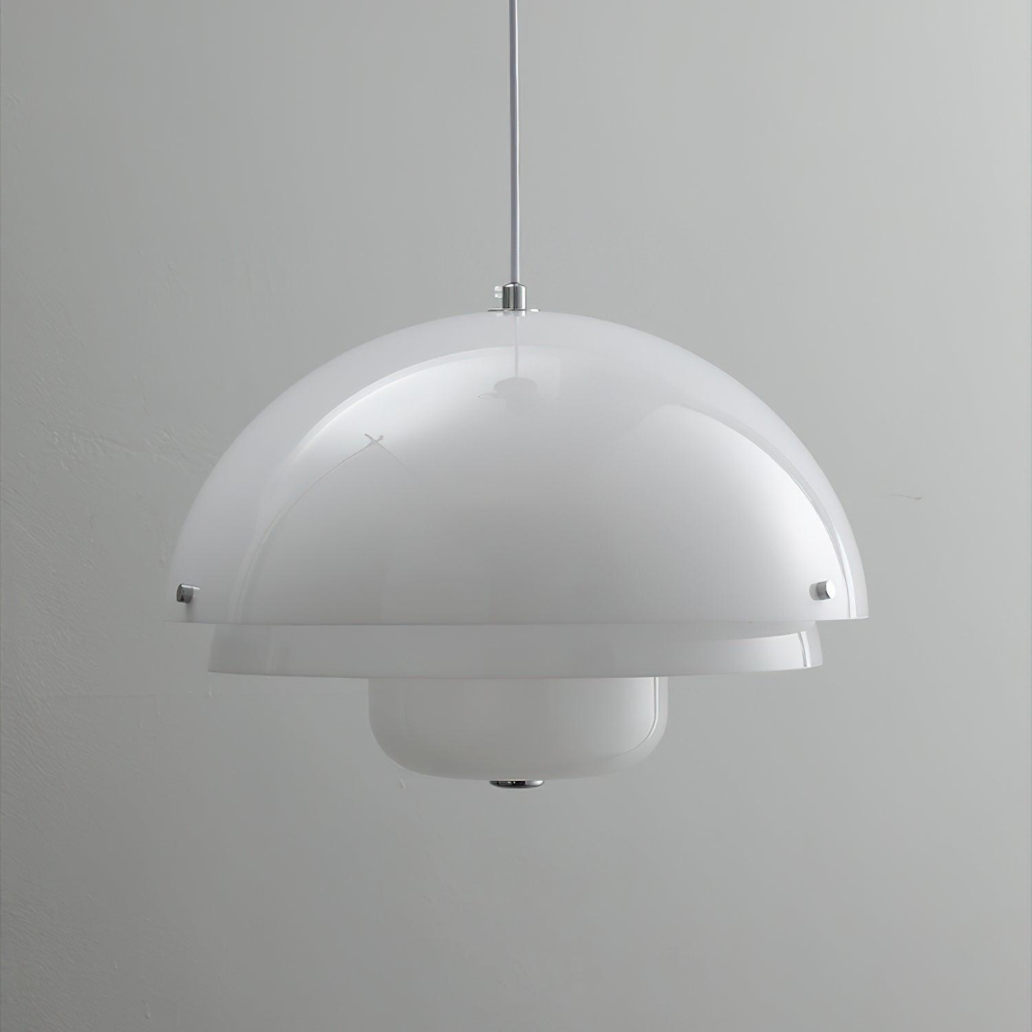 Milk White Layer Pendant Lamp