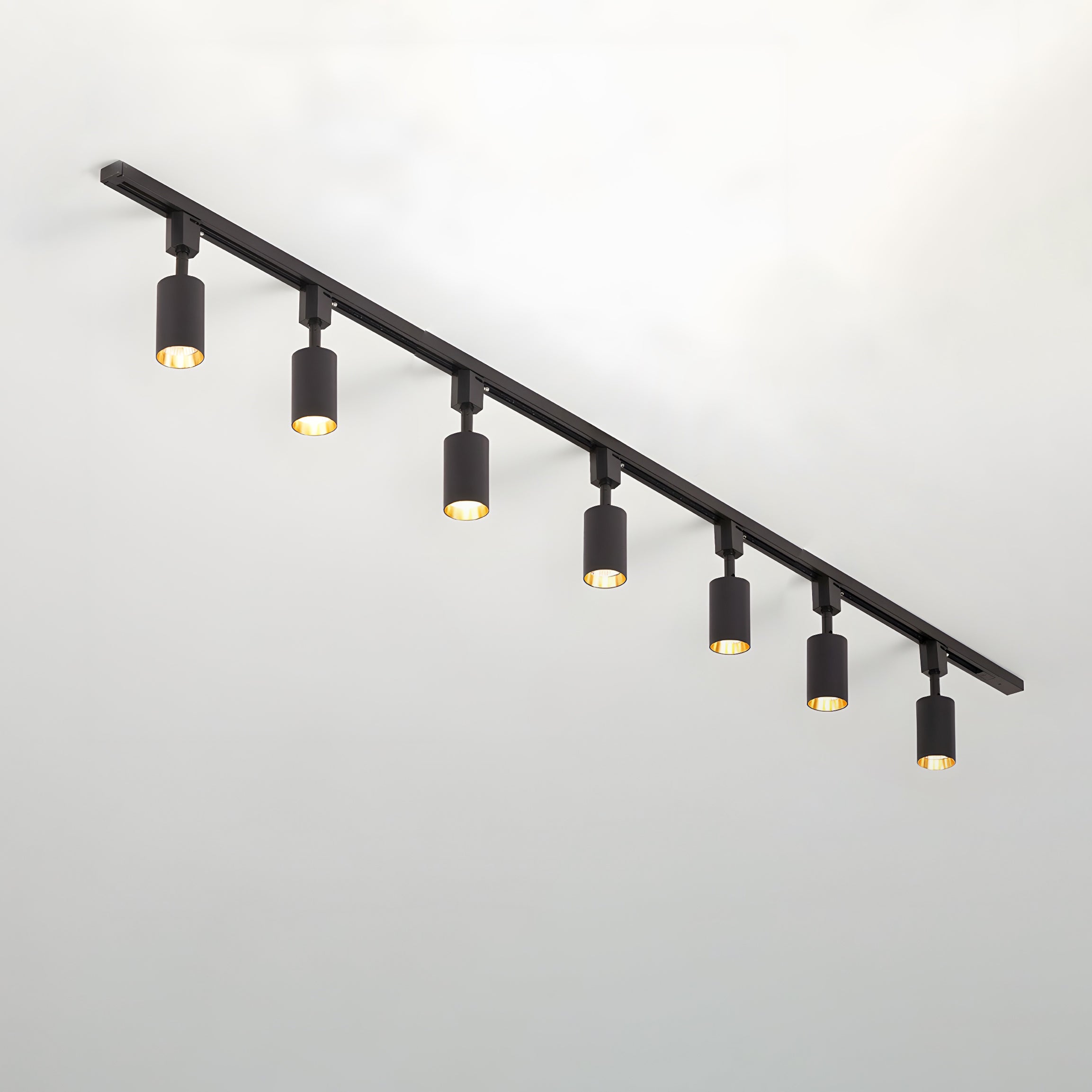 Sleek Cylinder Track Light