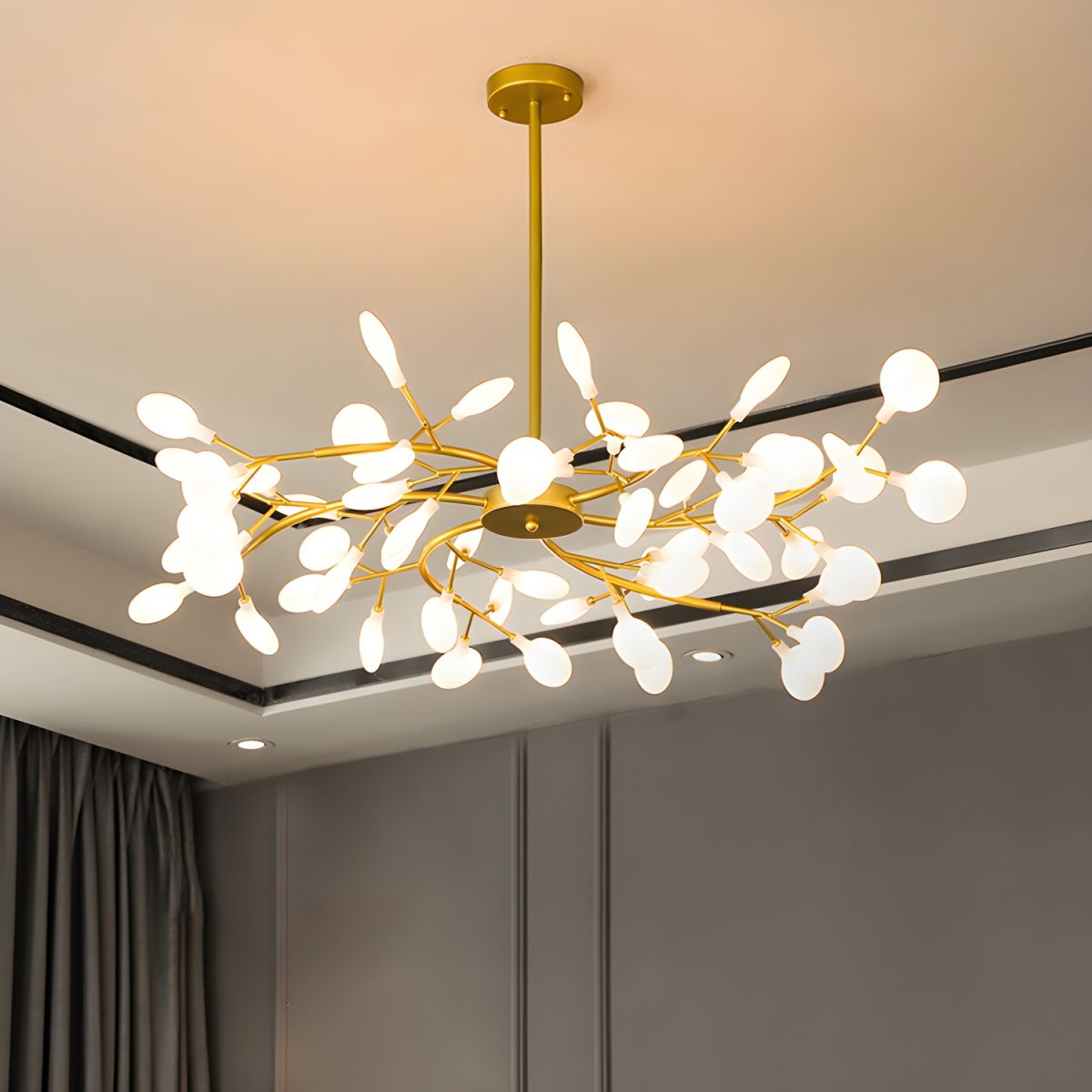 LED Firefly Sputnik Chandelier