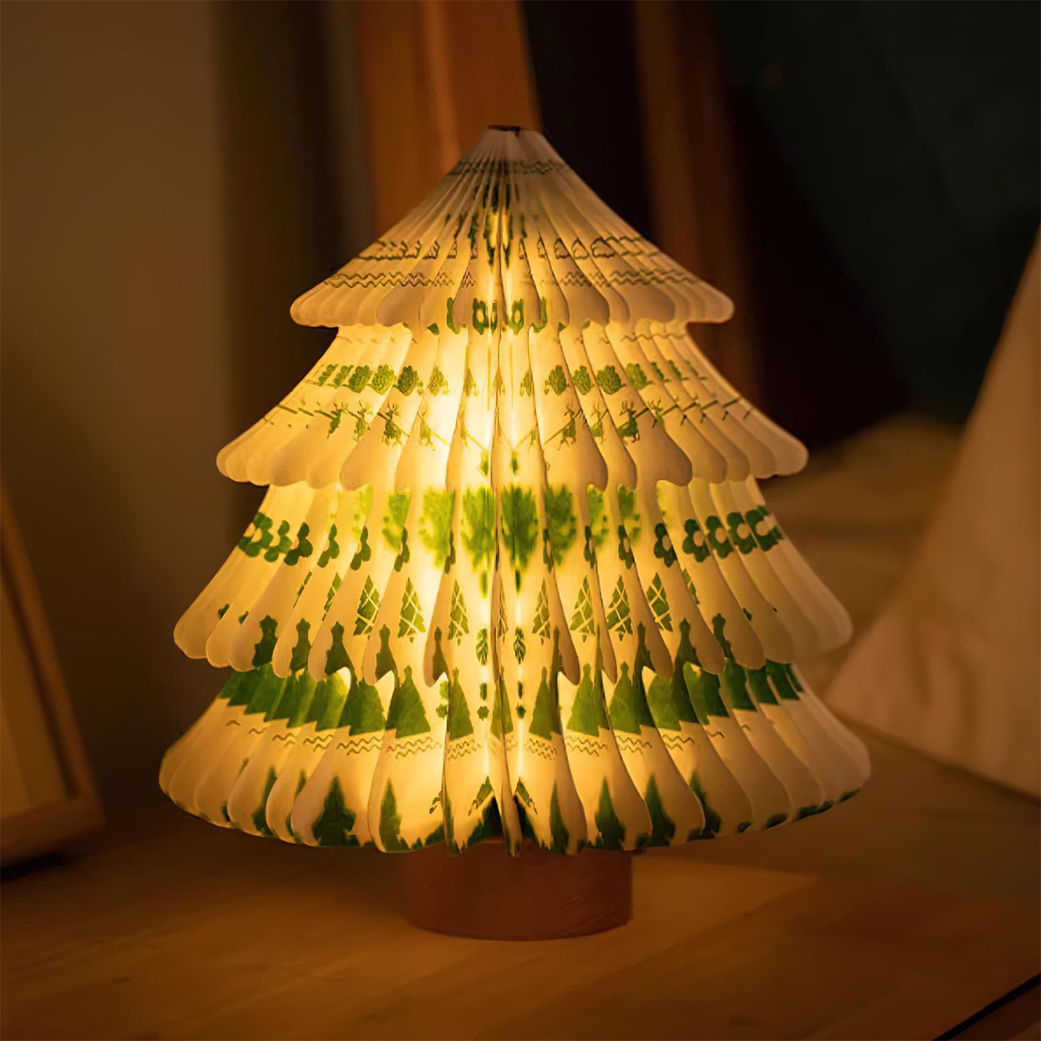 Xmas Tree Fold Table Lamp