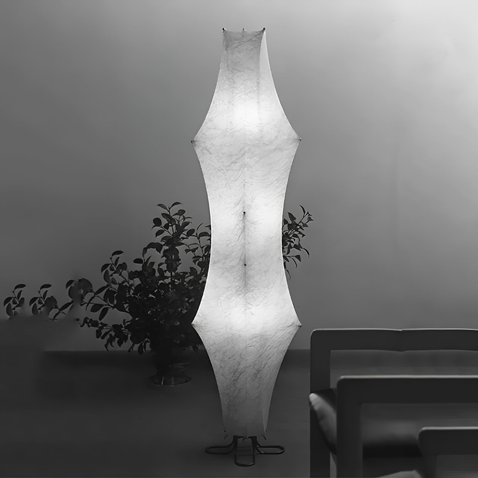 Twist Silk Floor Lamp