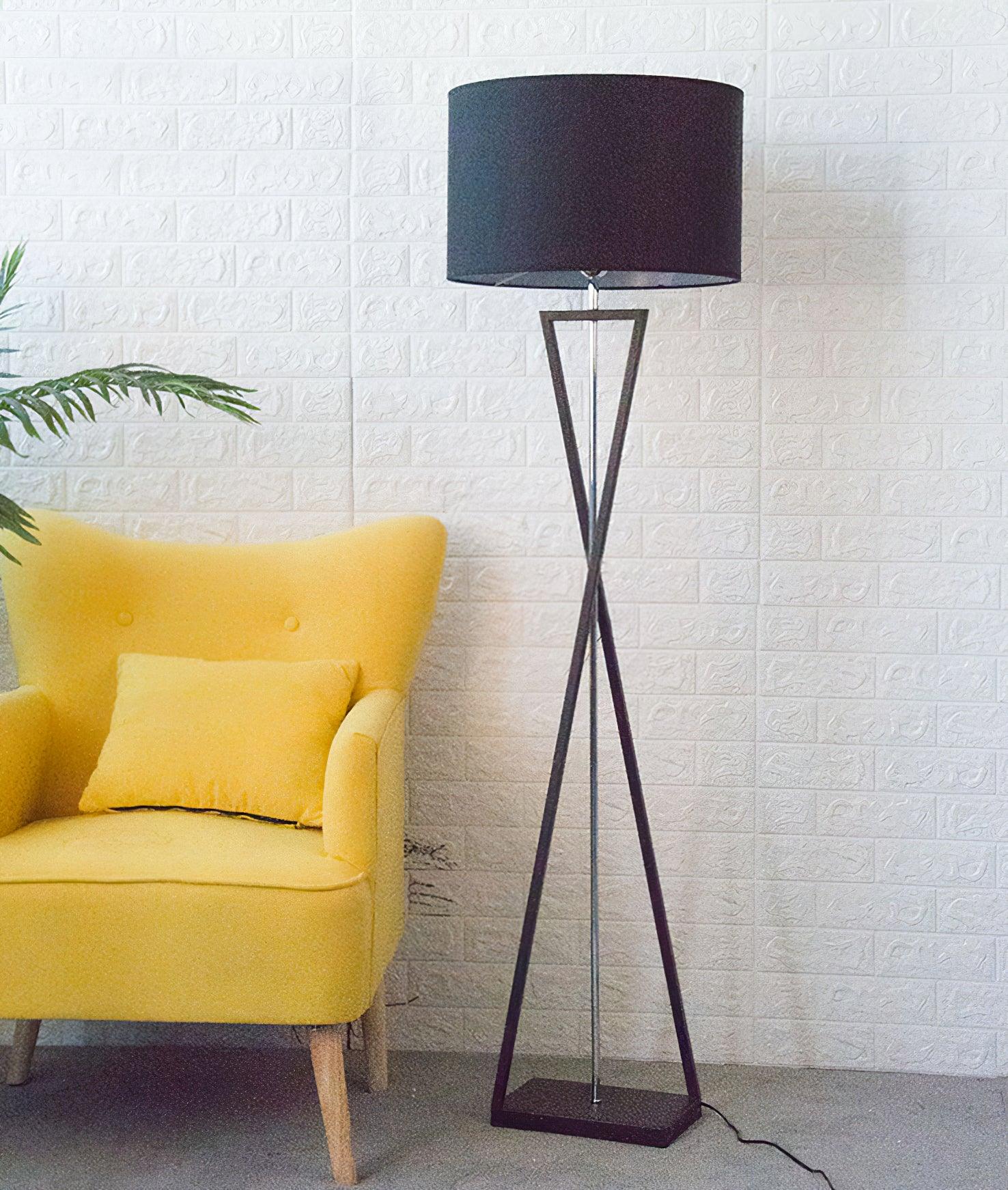 Kaden Black Floor Lamp