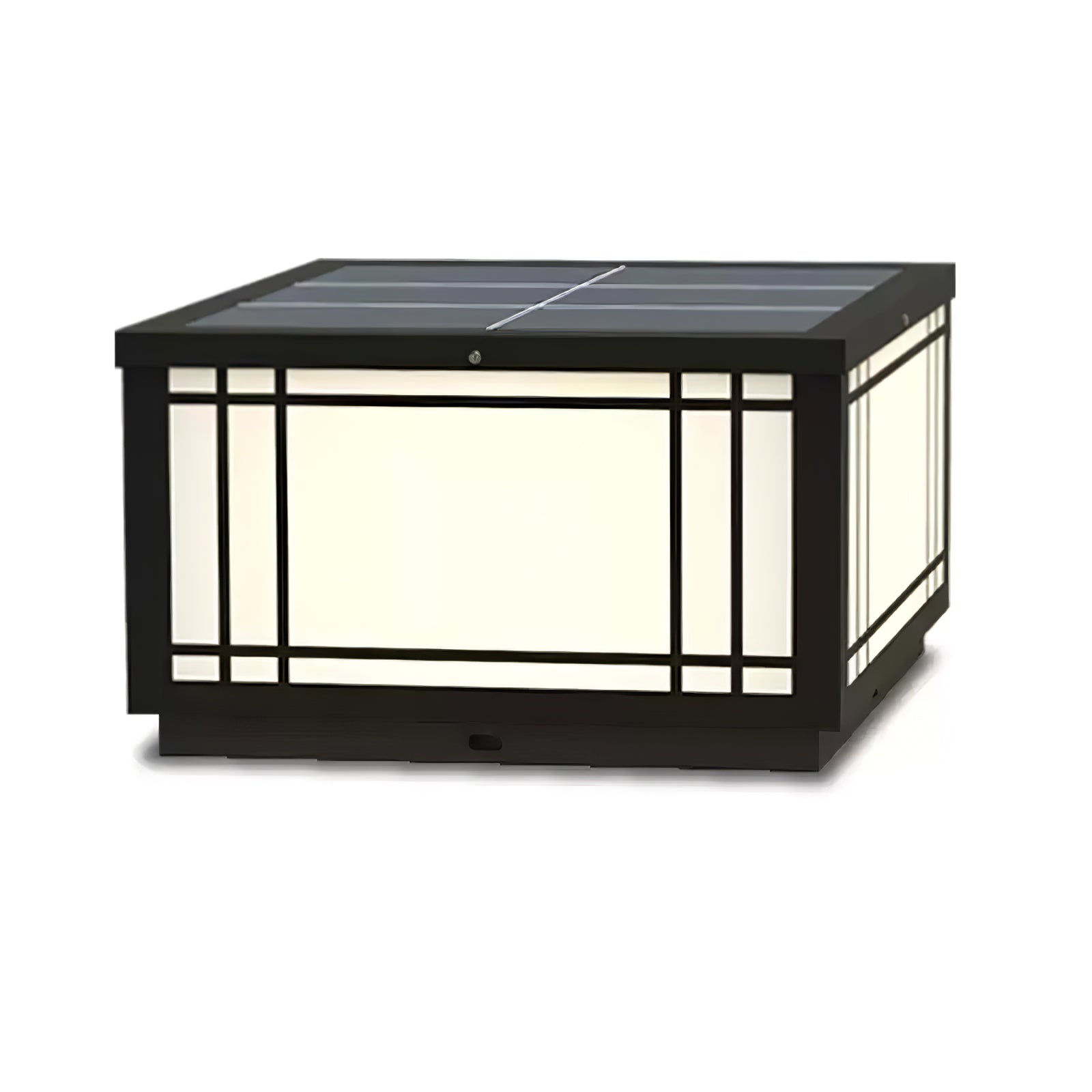 Harrison Solar Cube Outdoor Lamp