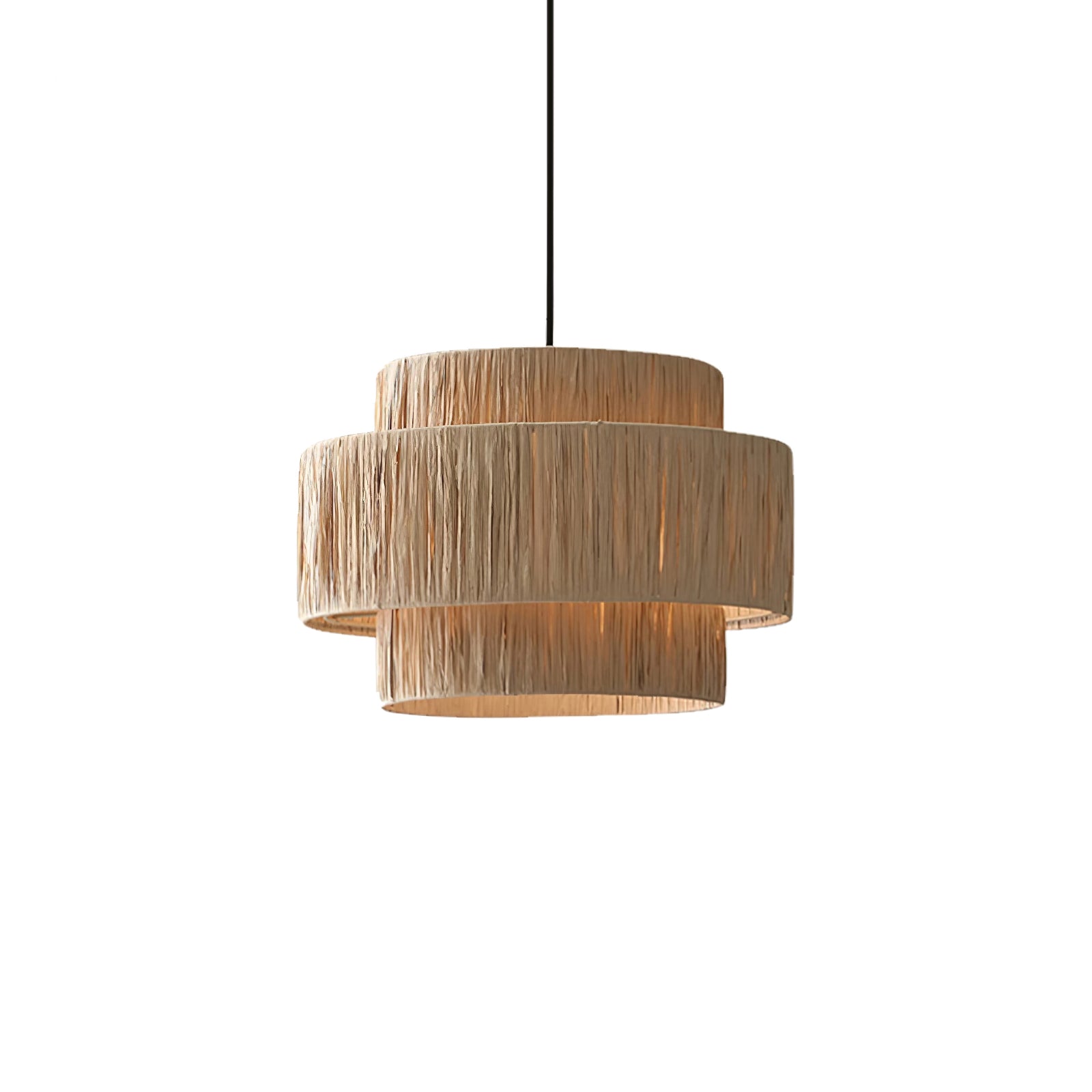 Straw Art Pendant Light