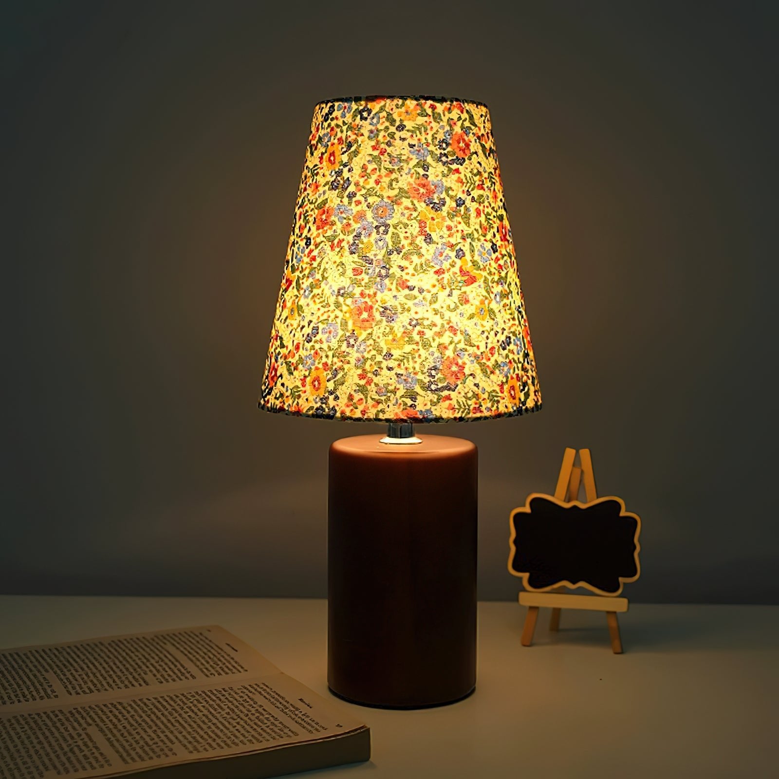 Elara Floral Glow Table Lamp