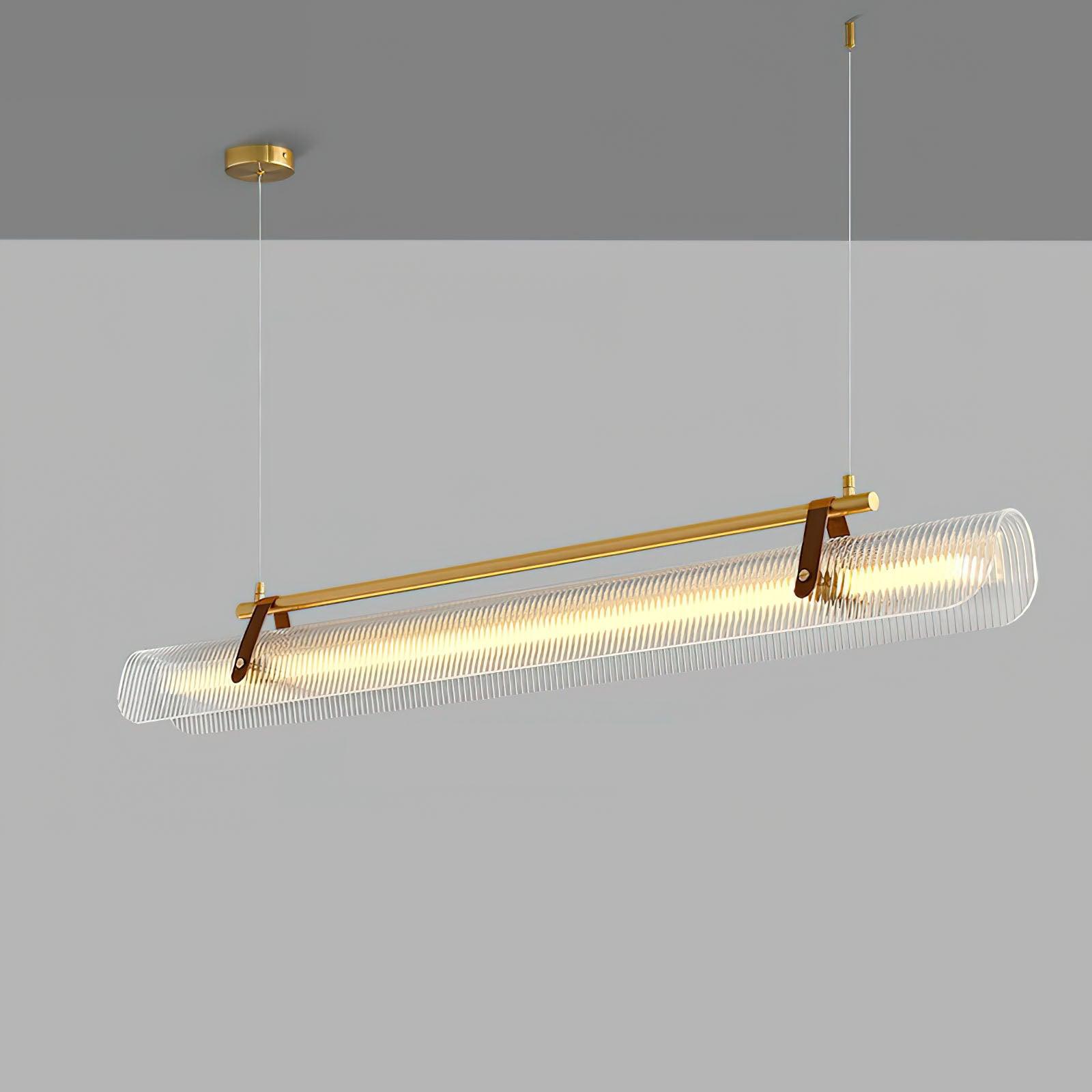 Acrylic Linear Chandelier