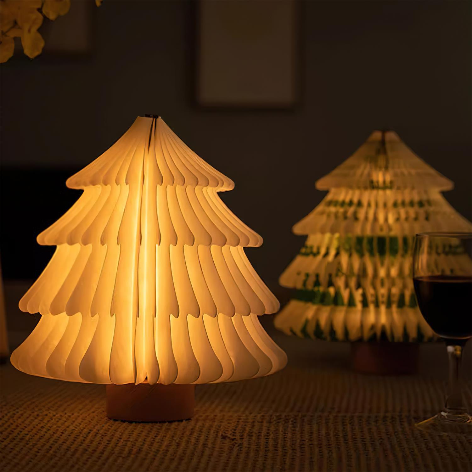 Xmas Tree Fold Table Lamp