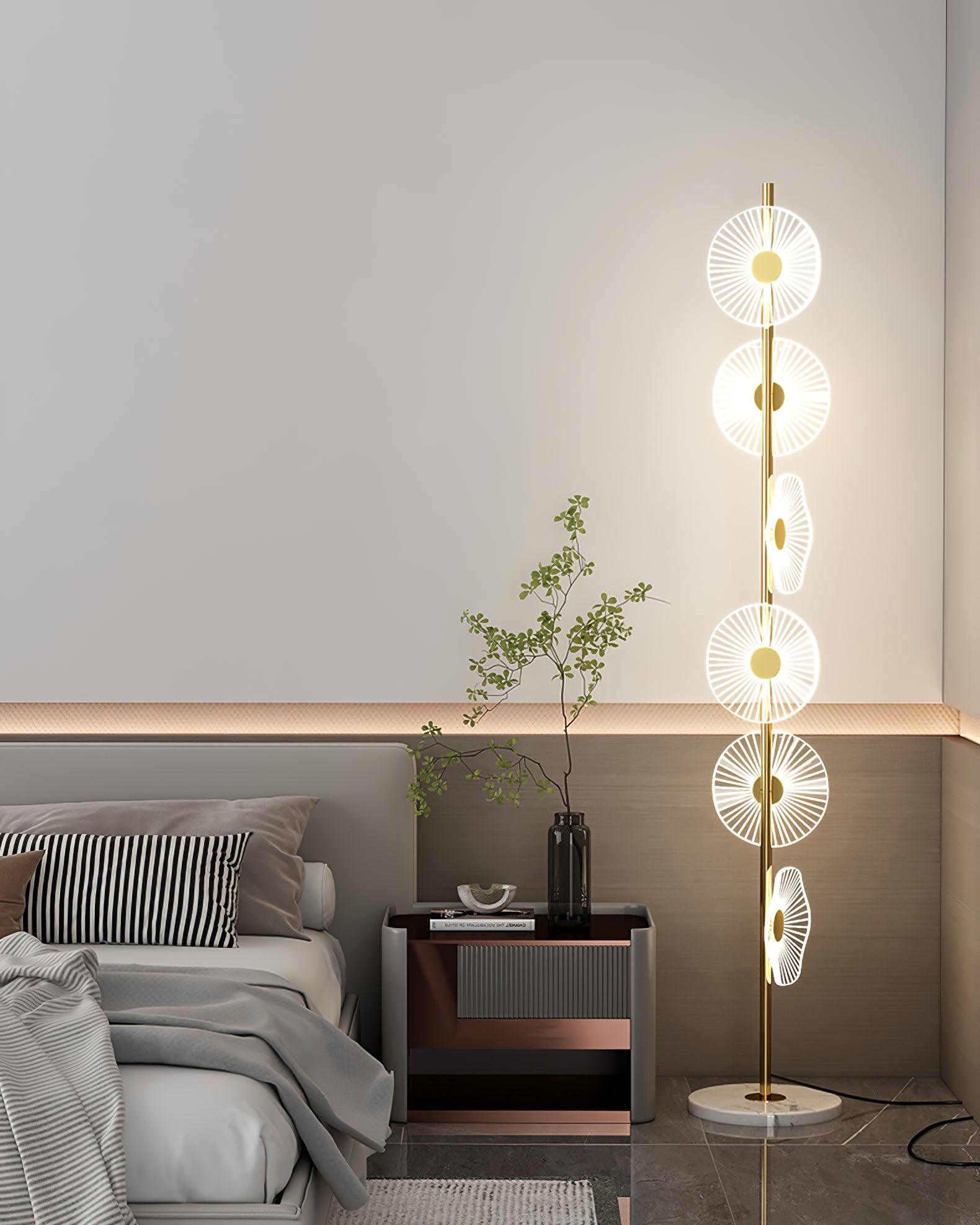 Floating Raindrop Floor Lamp