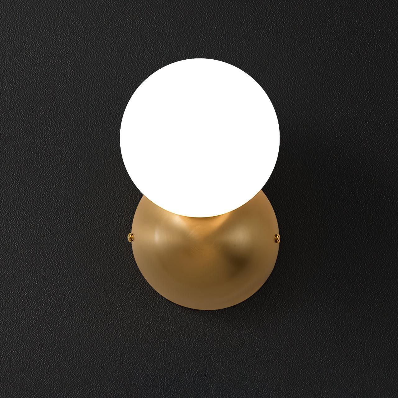 Single Globe Wall Light