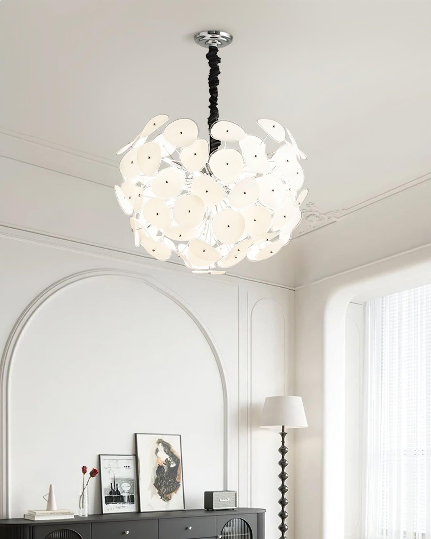 Poppy Glass Chandelier