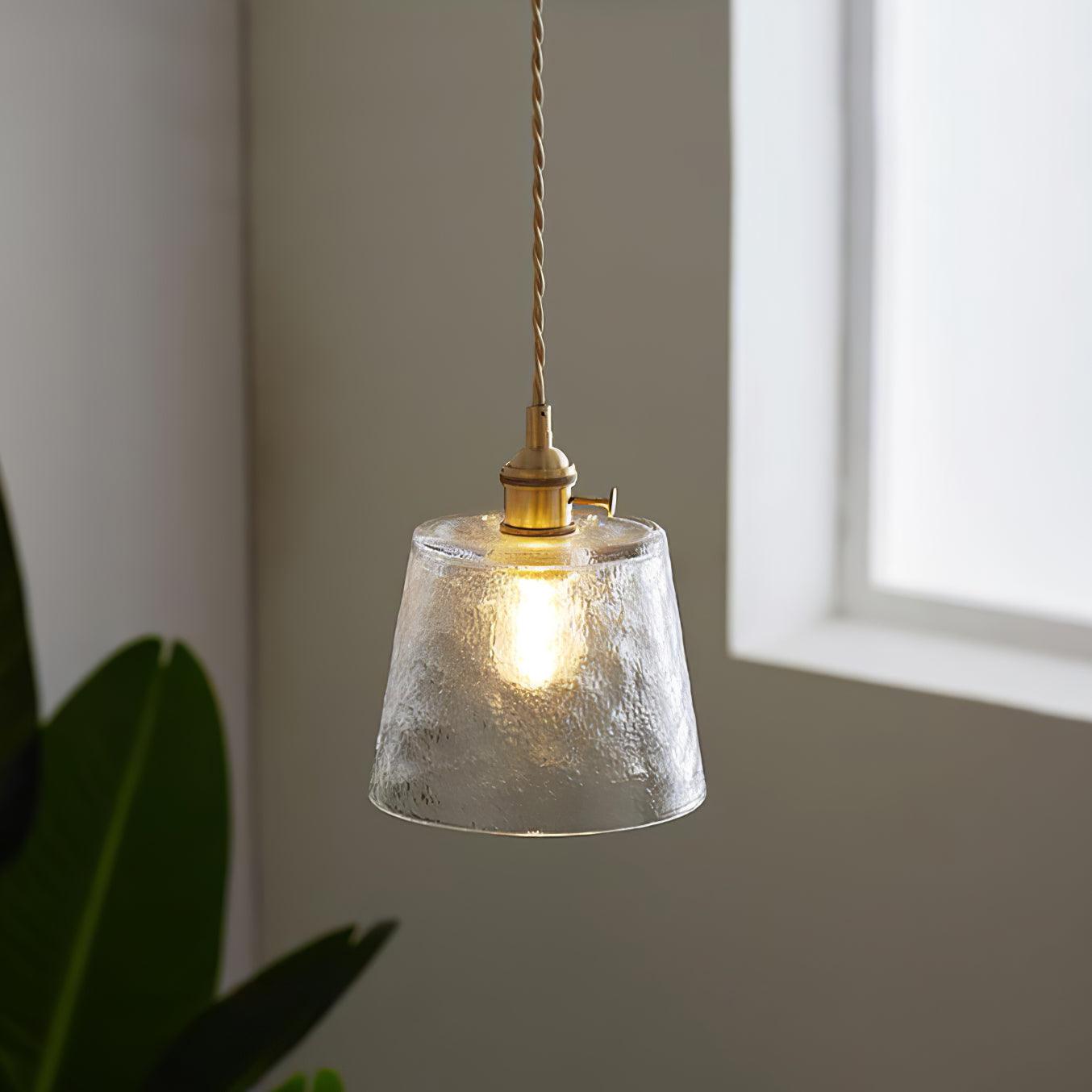 Glass Cup Pendant Lamp