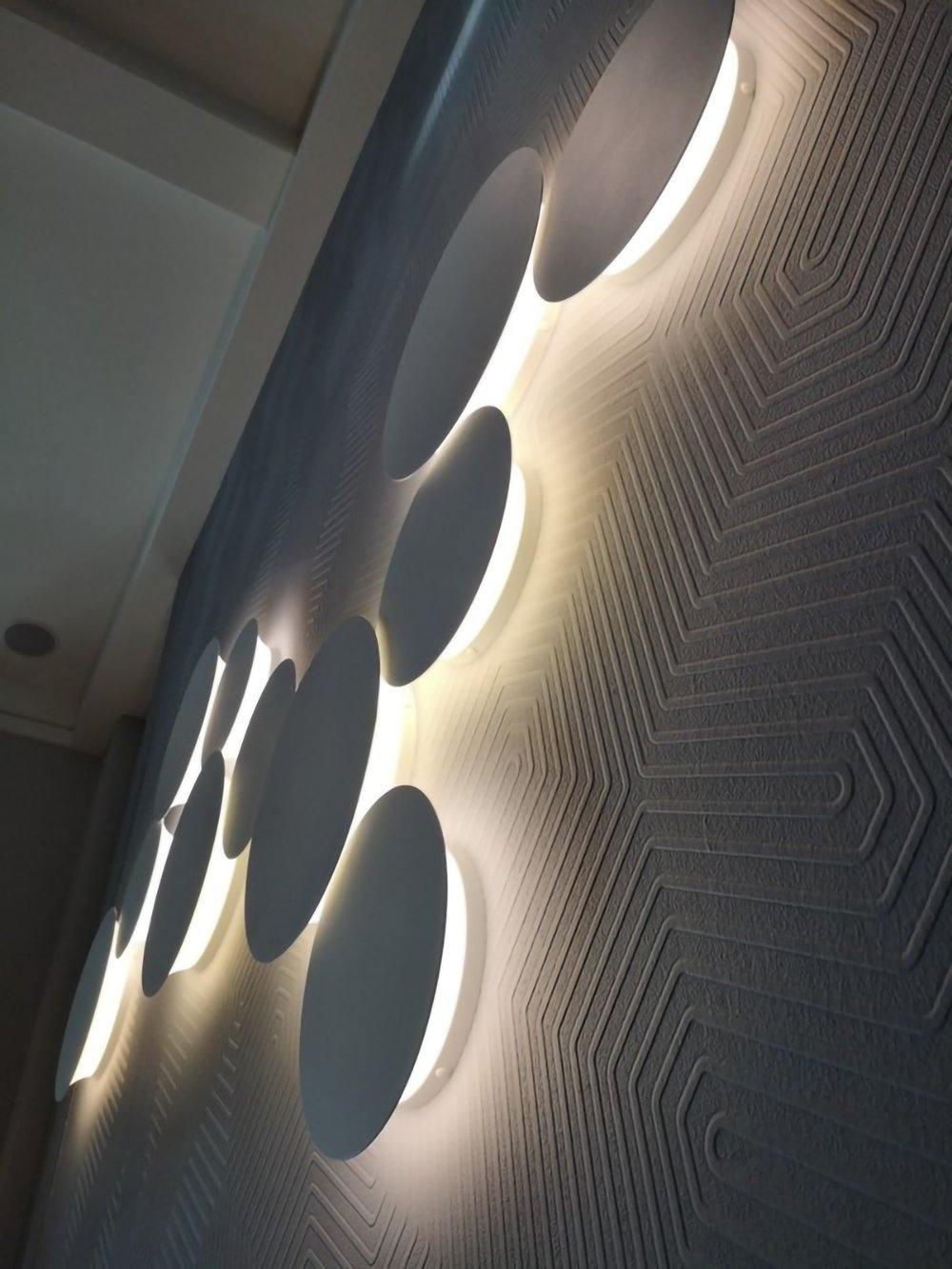 Geometric Disc Wall Lamp