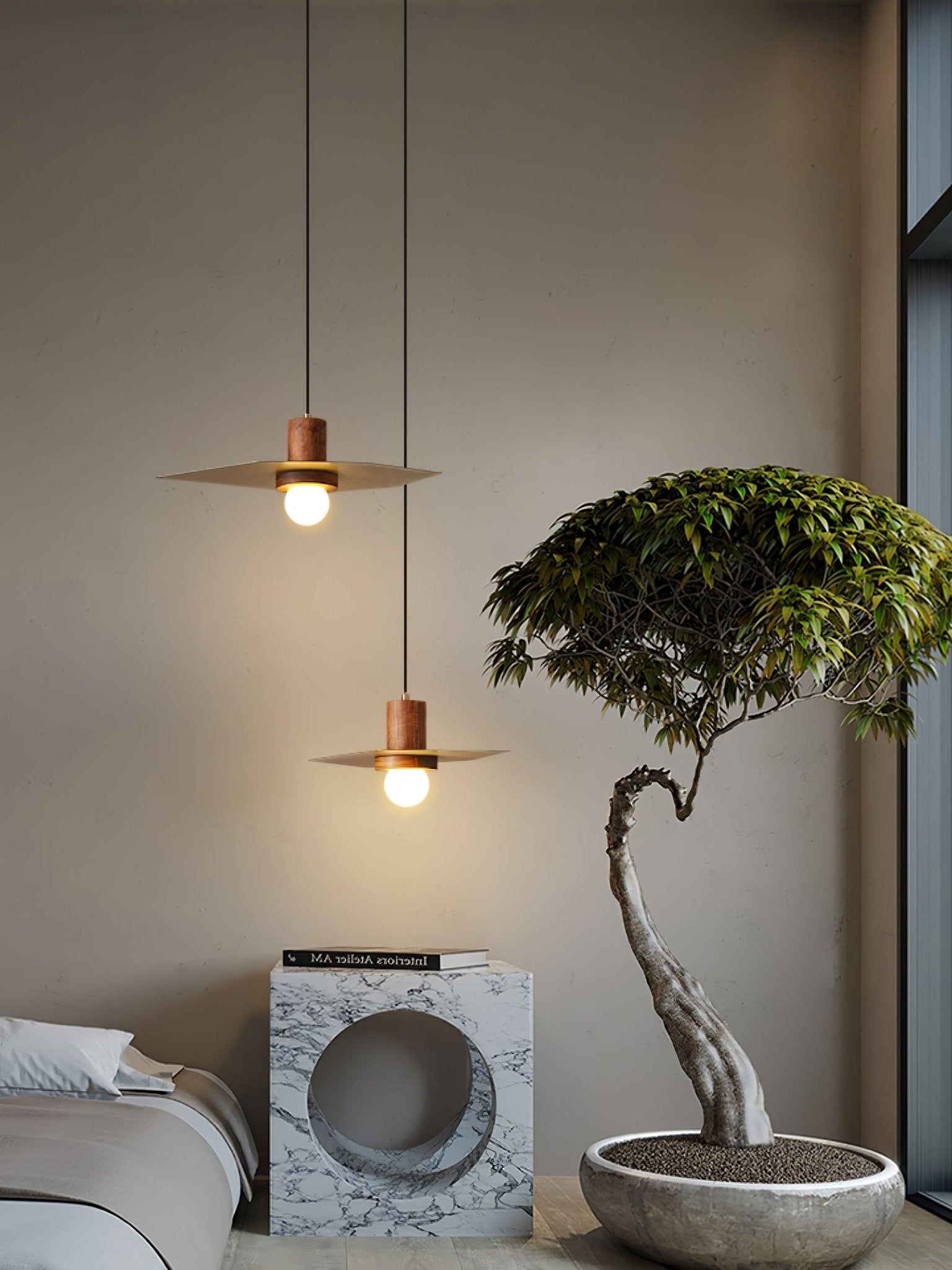 Elara Halo Pendant Lamp