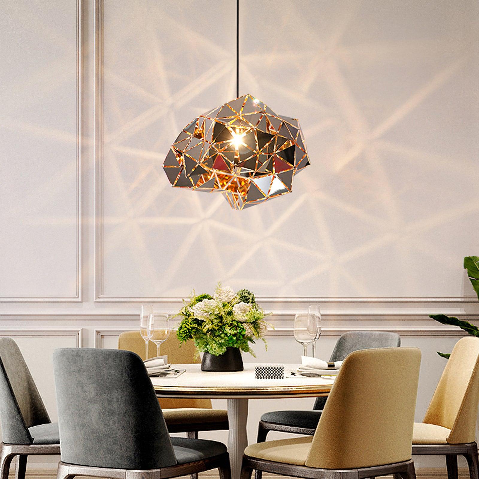 Geometric Panel Pendant Lamp