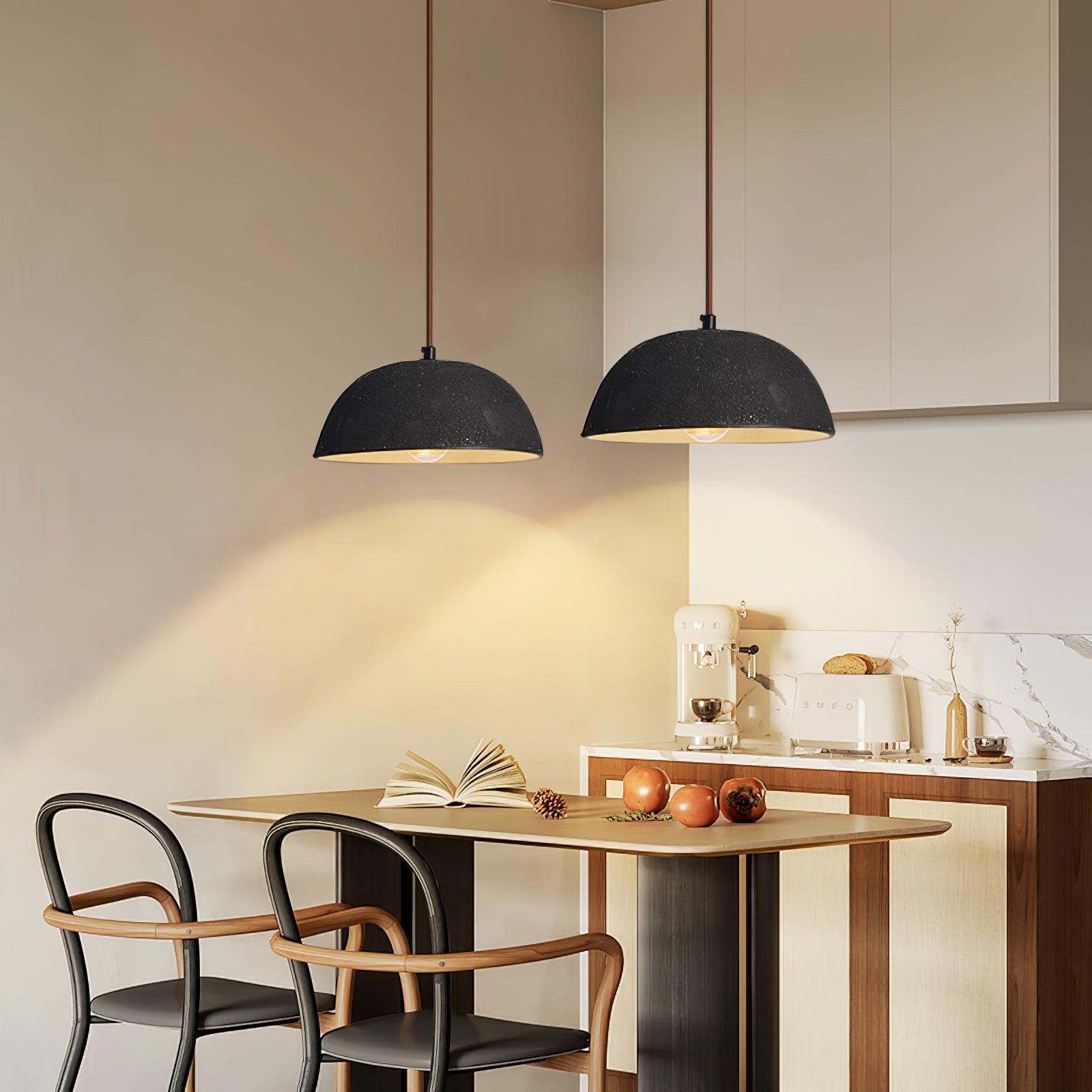 Black Arch Ceramic Pendant Lamp