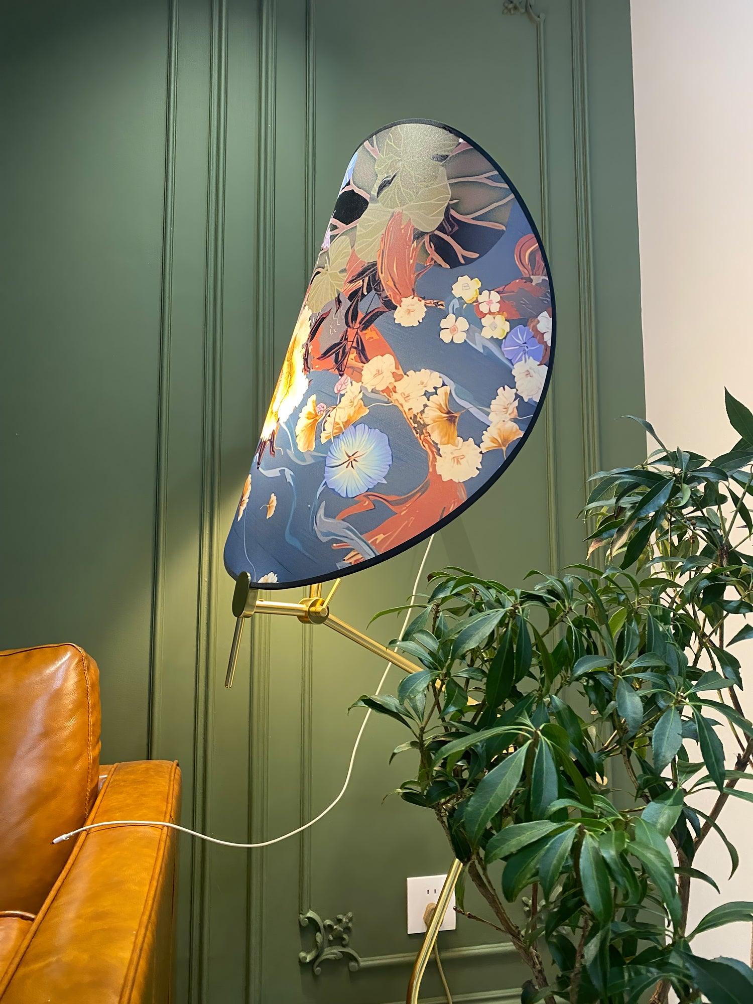 Floral Nocturne Floor Lamp