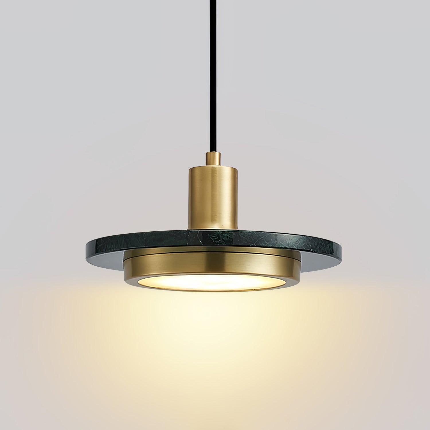 Double Circle Pendant Light