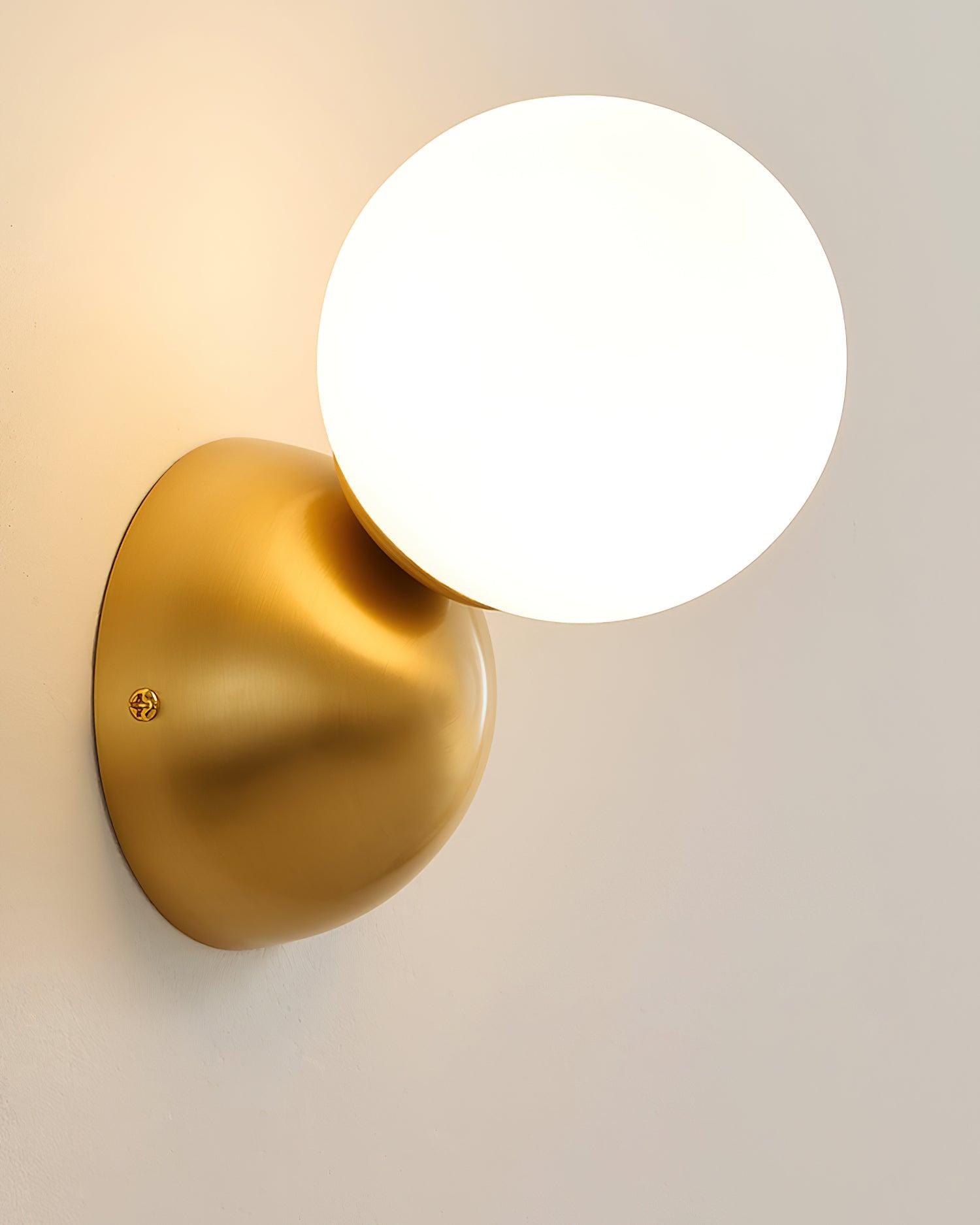 Single Globe Wall Light