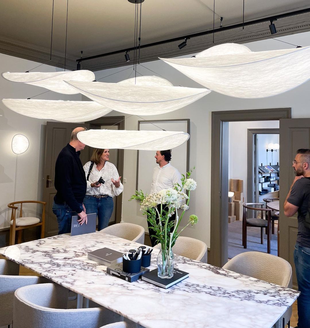 Tense Tyvek Pendant Lamp