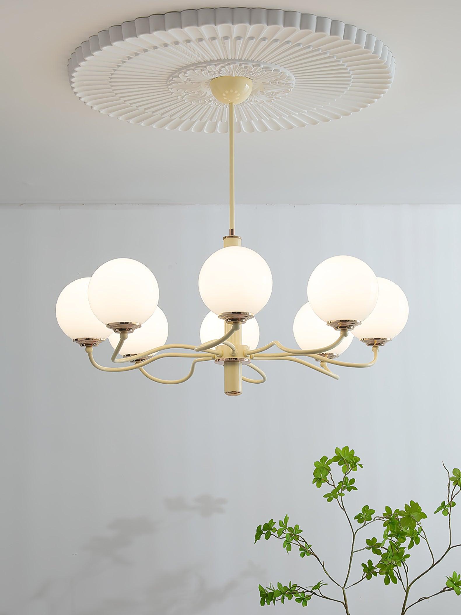 Radiant Globe Chandelier