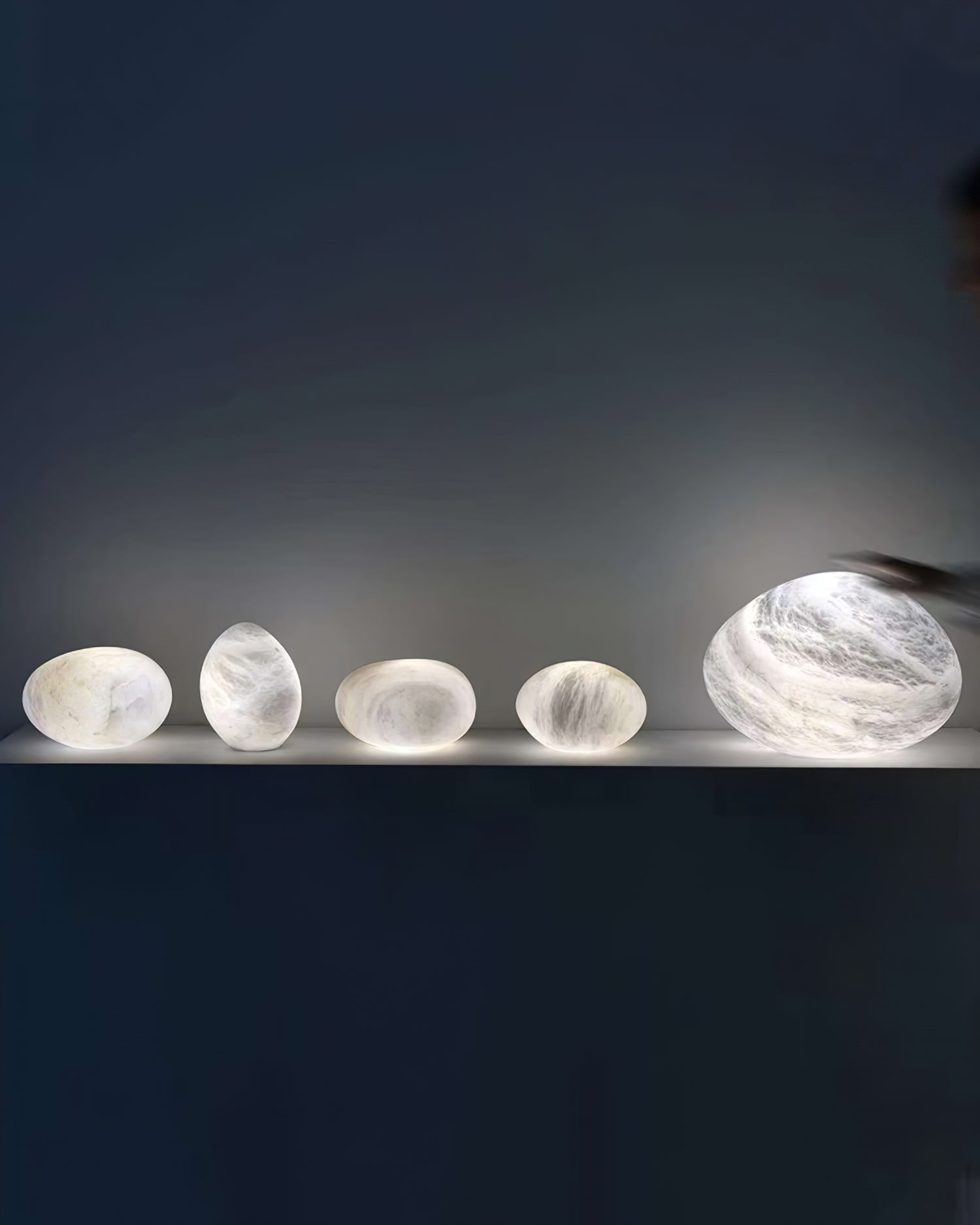 Pebbles Alabaster Pendant Lamp