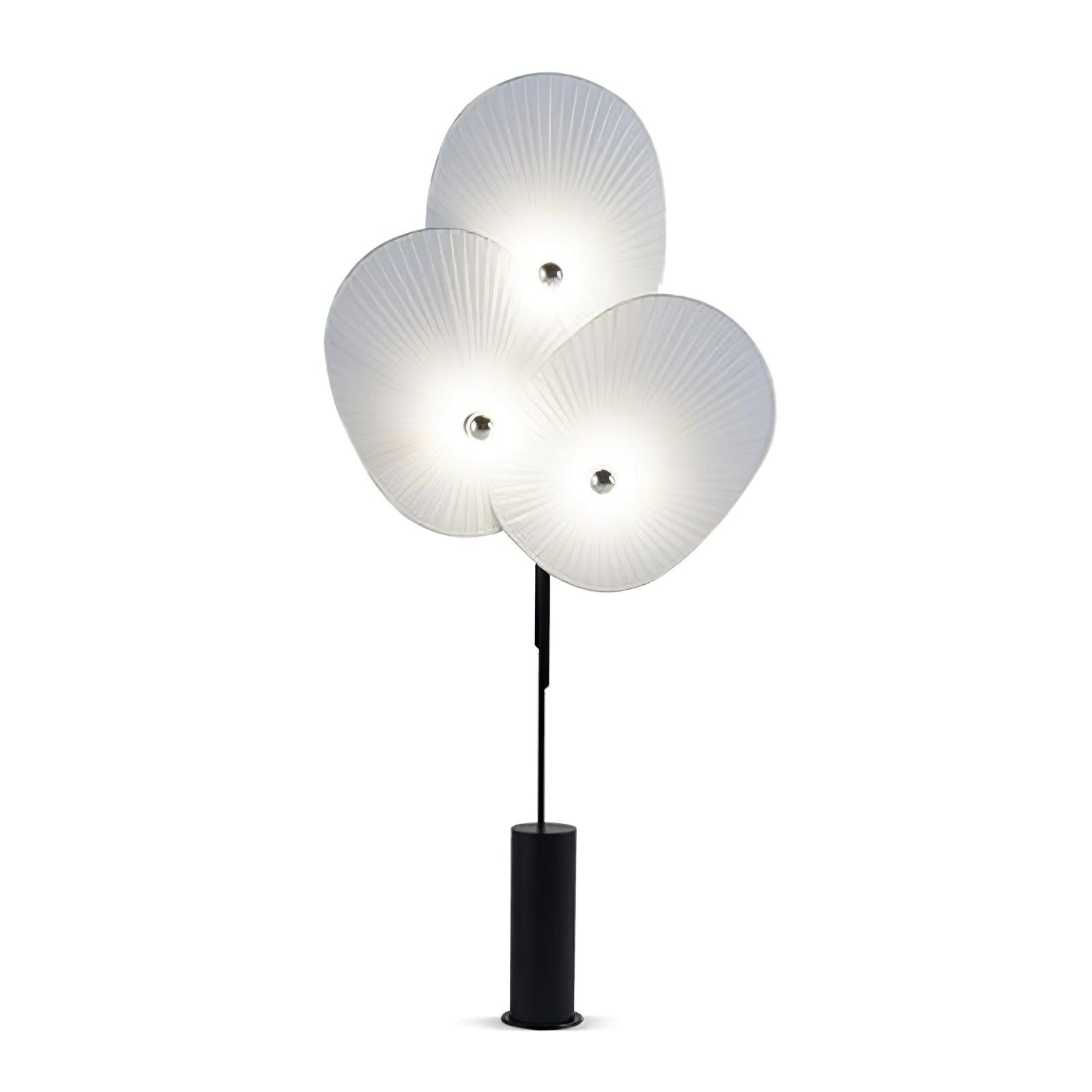 Triple Floral Floor Lamp