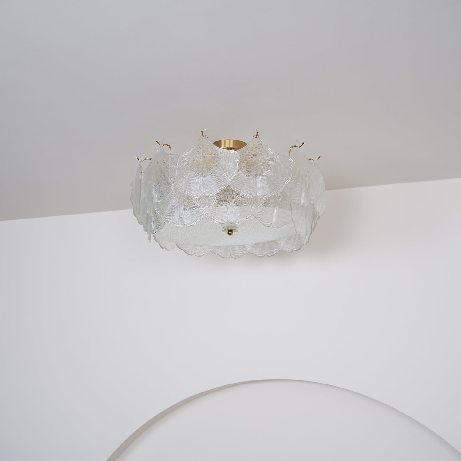 Maple Leaf Cluster Ceiling Light