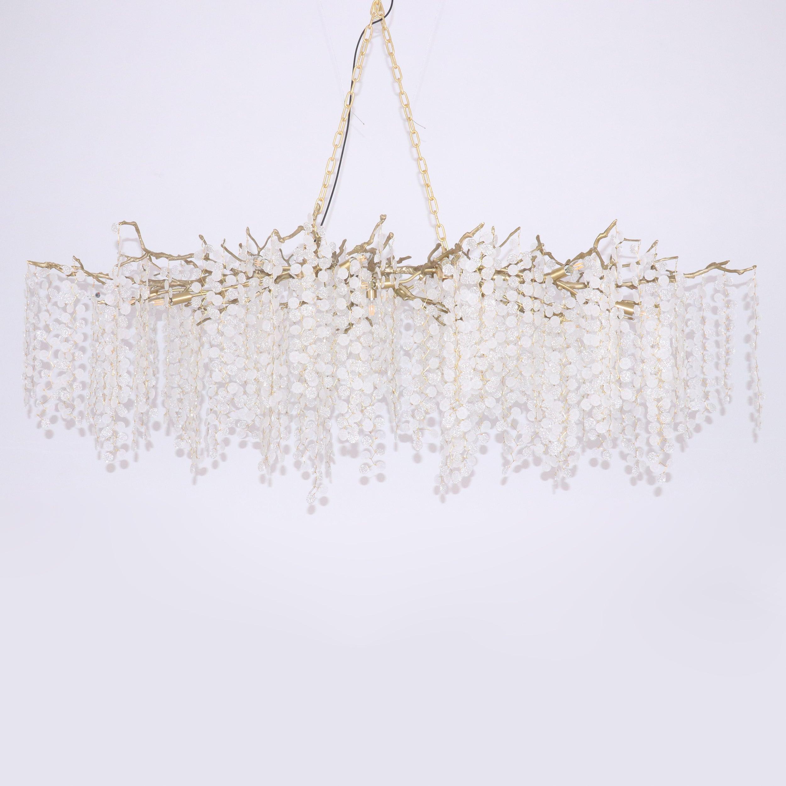 Shiro Noda Crystal Chandelier