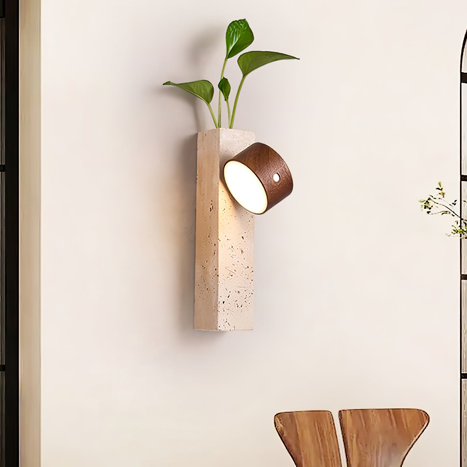 Axis Wood Wall Light