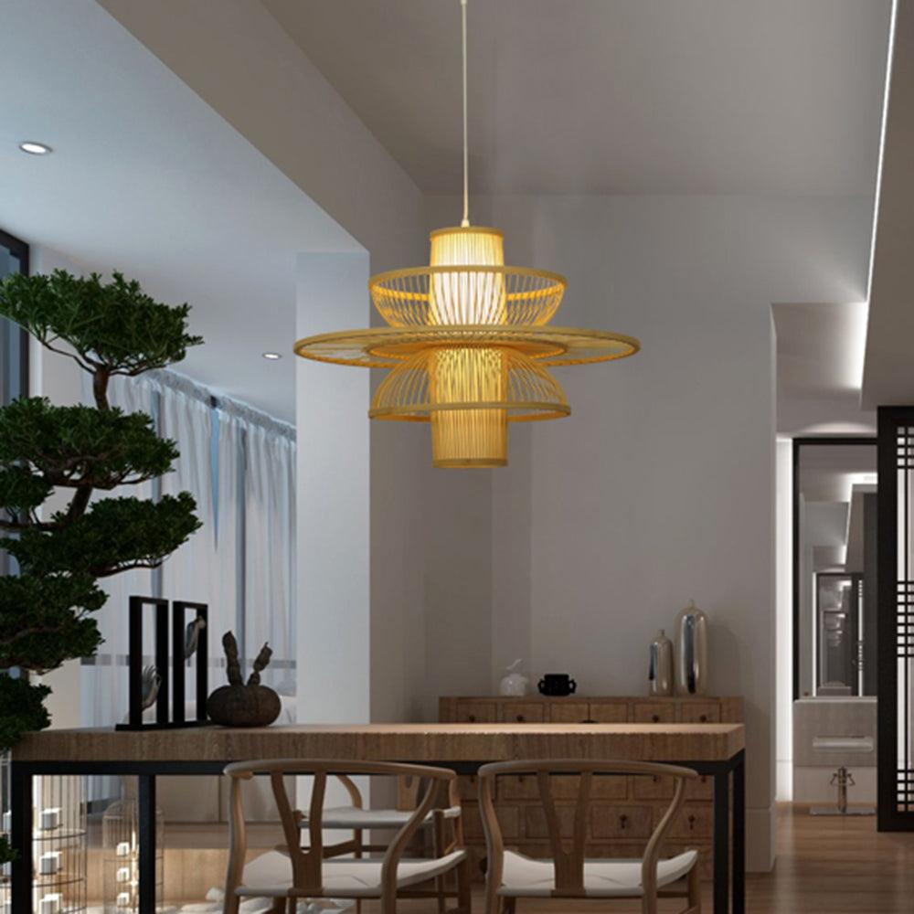 Handmade Sigyn Bamboo Pendant Lamp