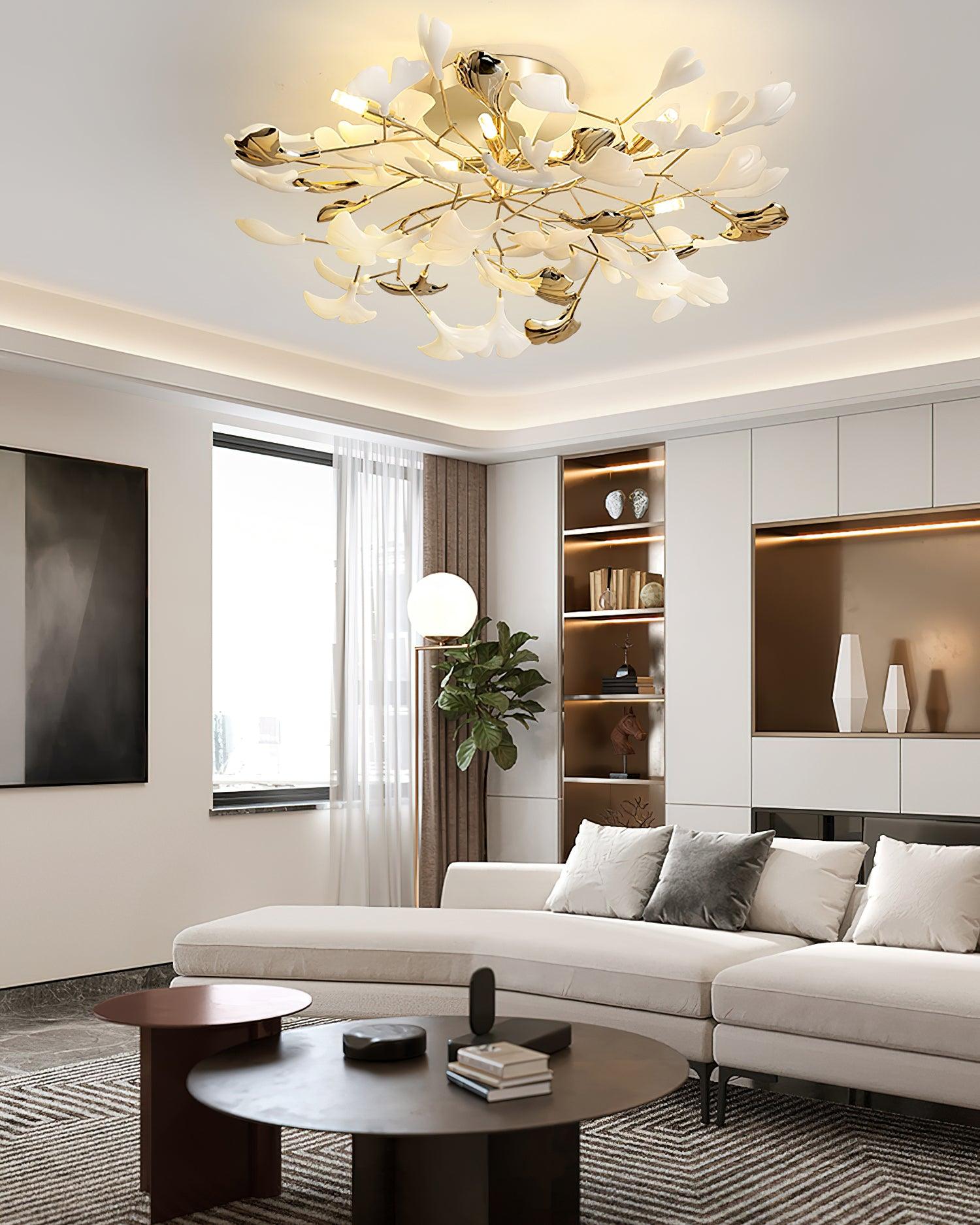 Gingko Rotating Ceiling Lamp