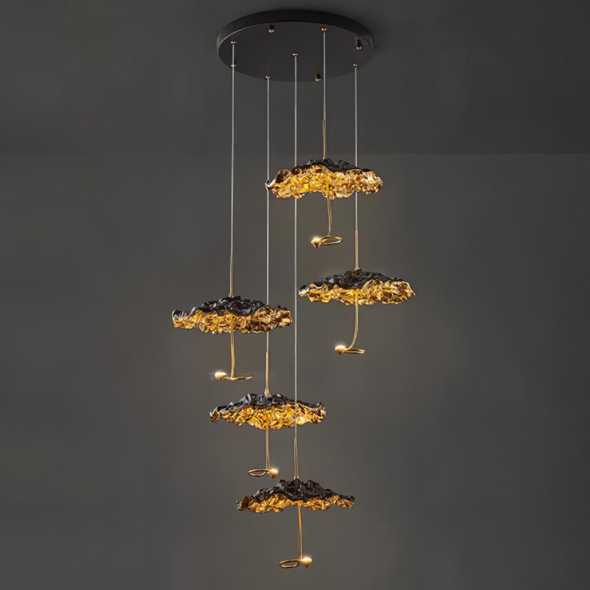 Brass Aviary Constellation Chandelier