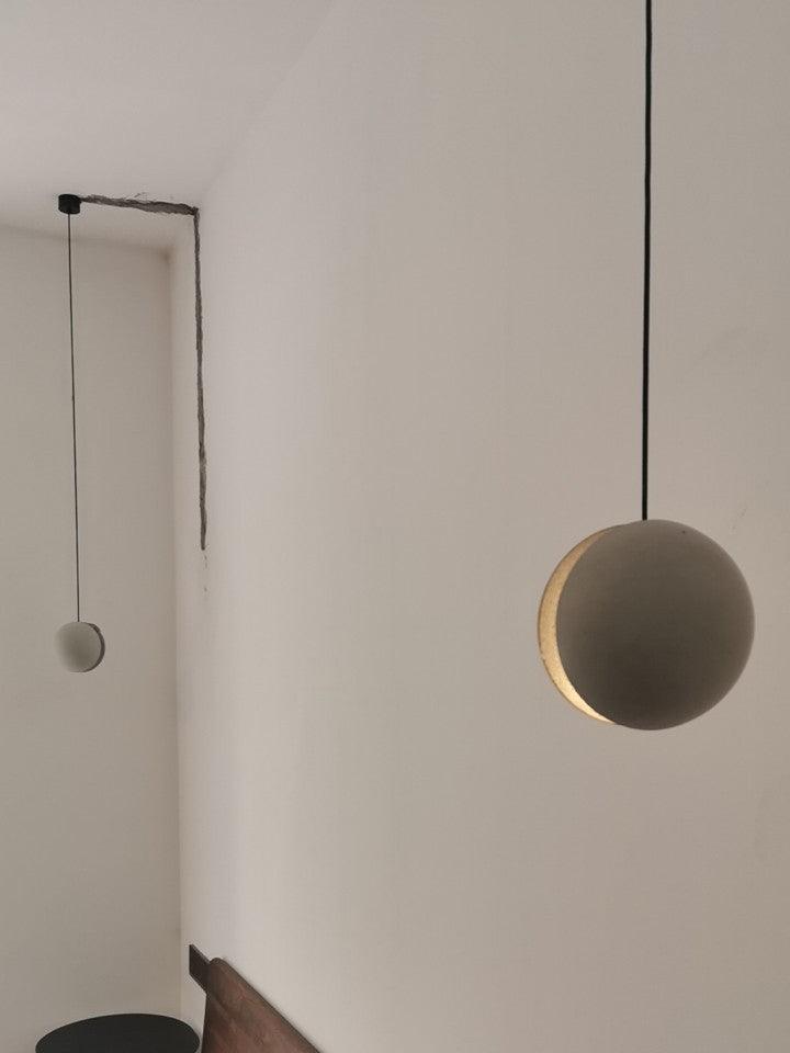 Moon Concrete Pendant Lamp