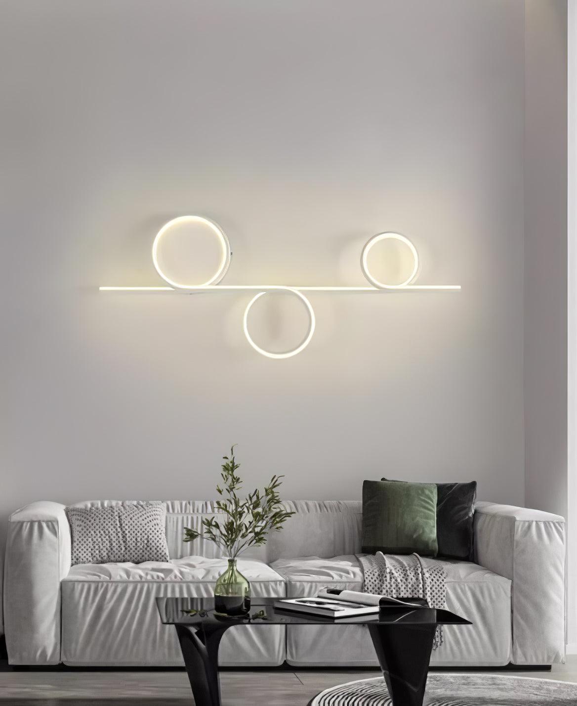 Rhythmic Line Wall Light