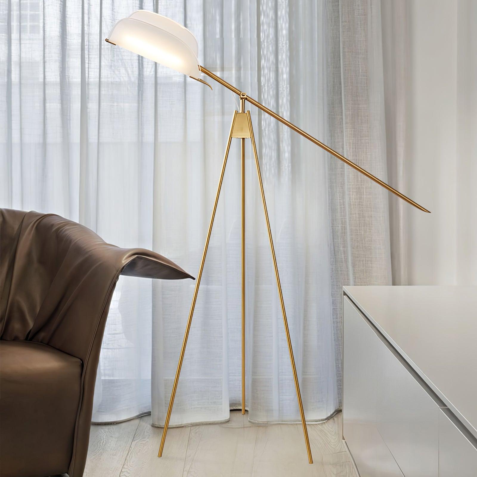 Heart Wing Tripod Floor Lamp