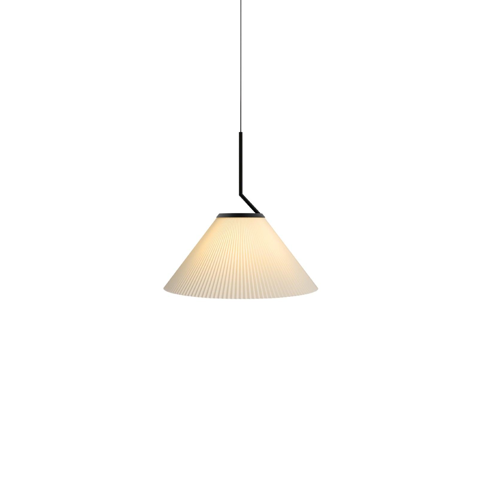 Pleated Skirt Pendant Light