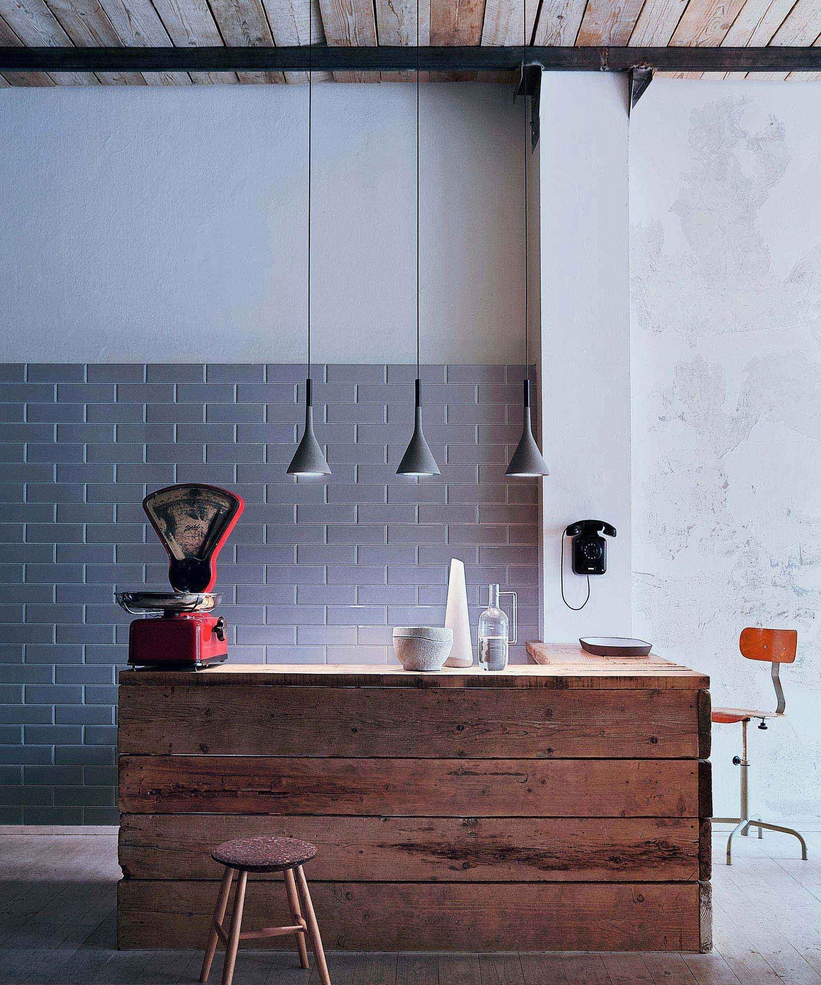 Conical Concrete Pendant Light