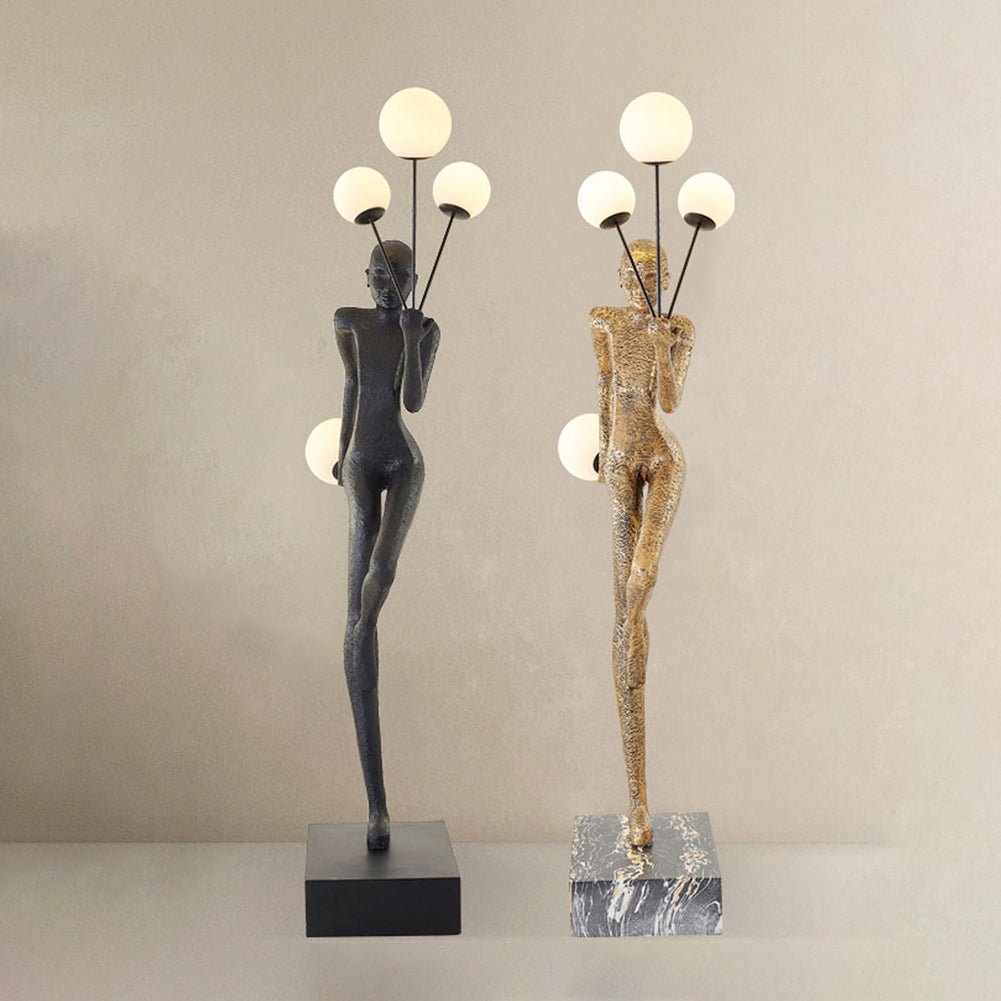 Juggling Sculptor Floor Lamp