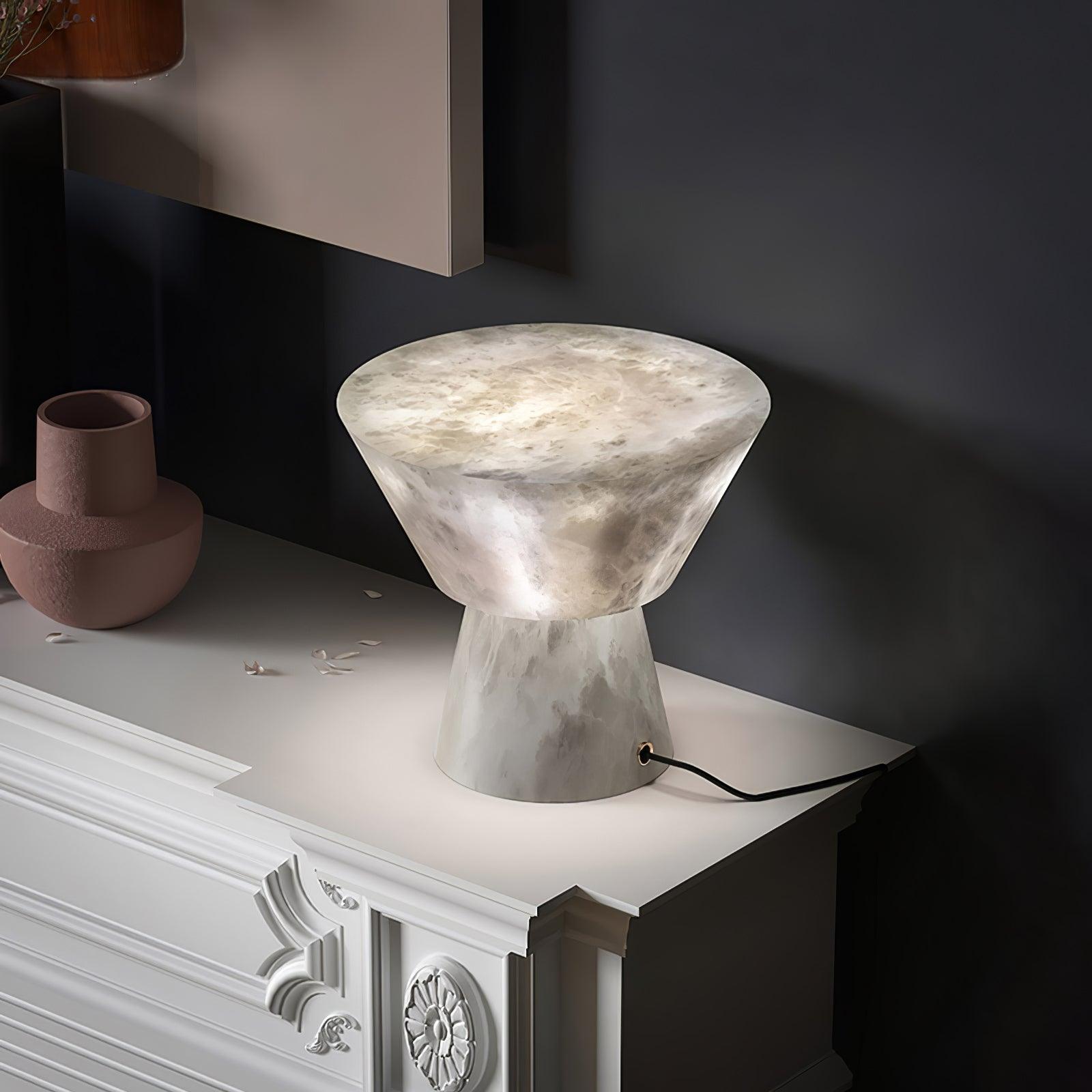 Beta Marble Table Lamp