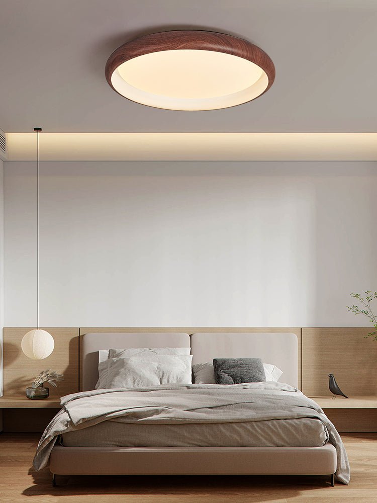 Valencia Walnut Ceiling Light