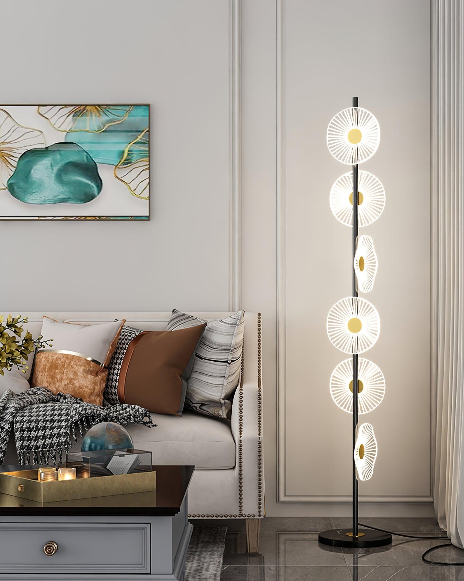 Floating Raindrop Floor Lamp