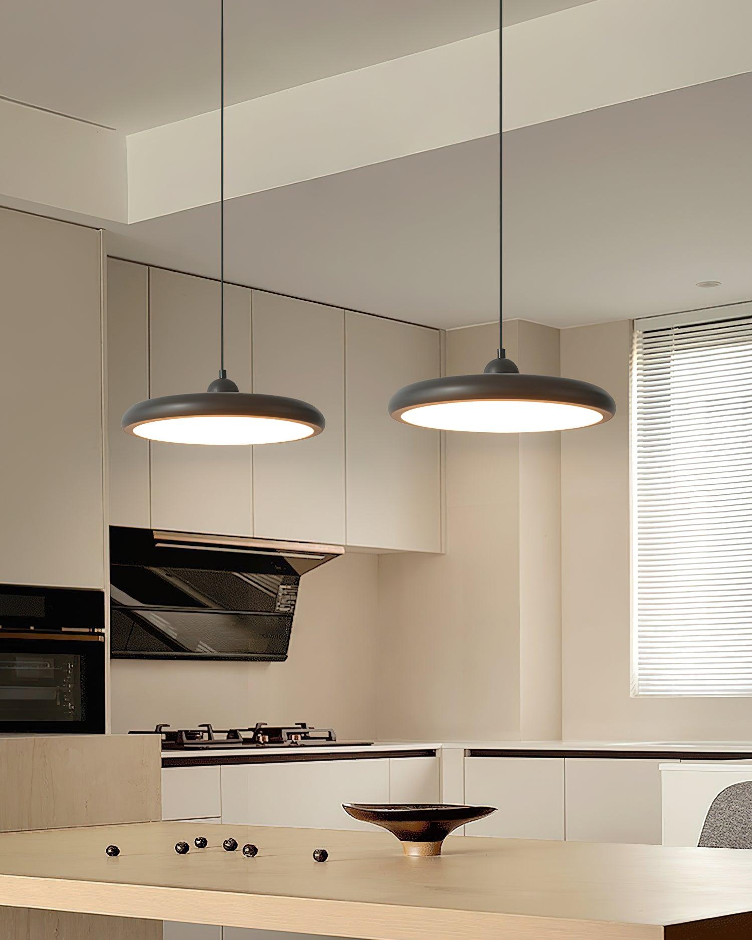 Thin Disc Pendant Lamp