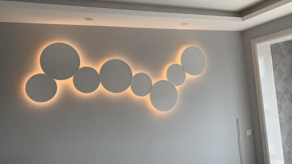 Geometric Disc Wall Lamp