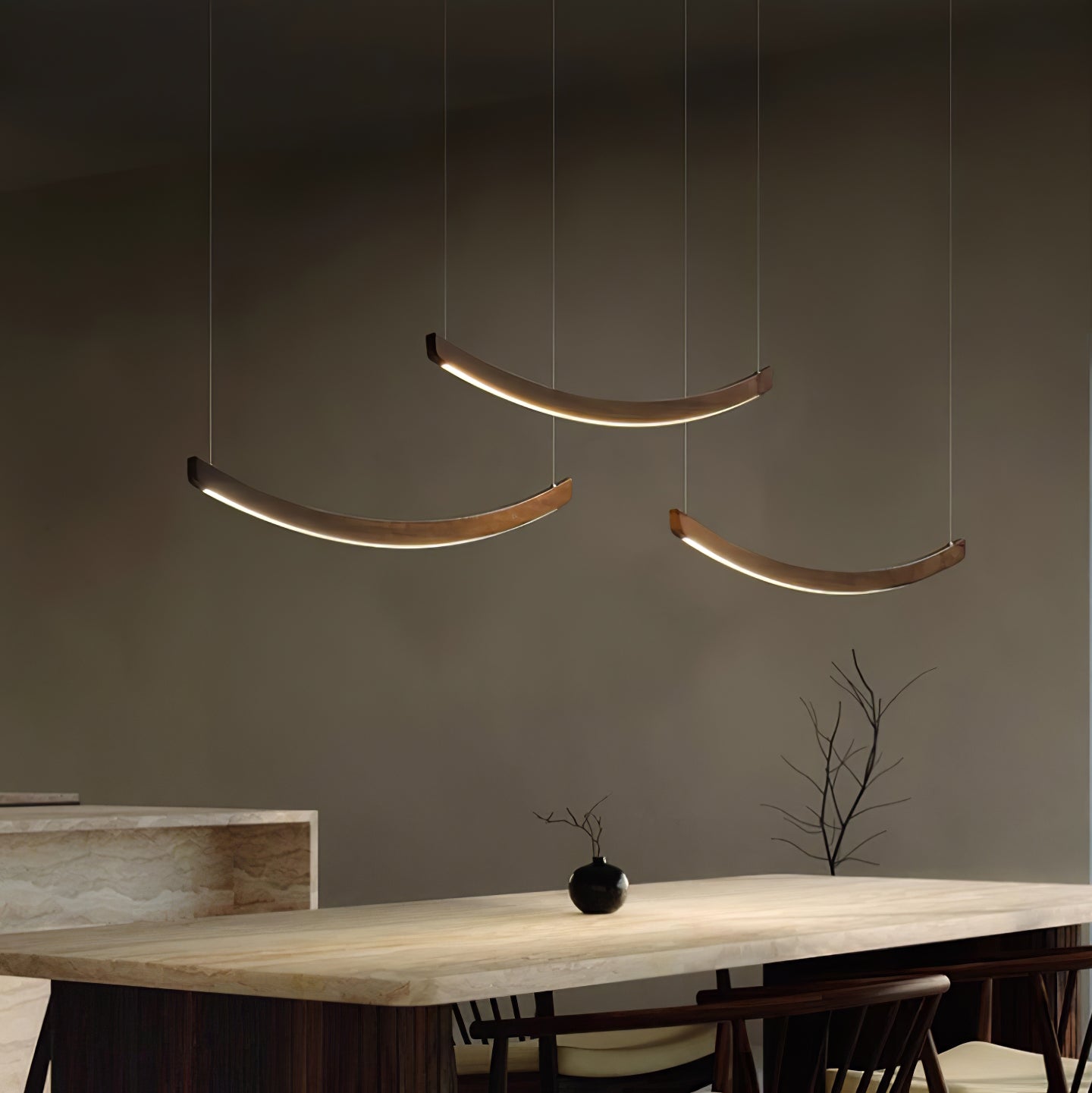 Felix Crescent Pendant Lamp